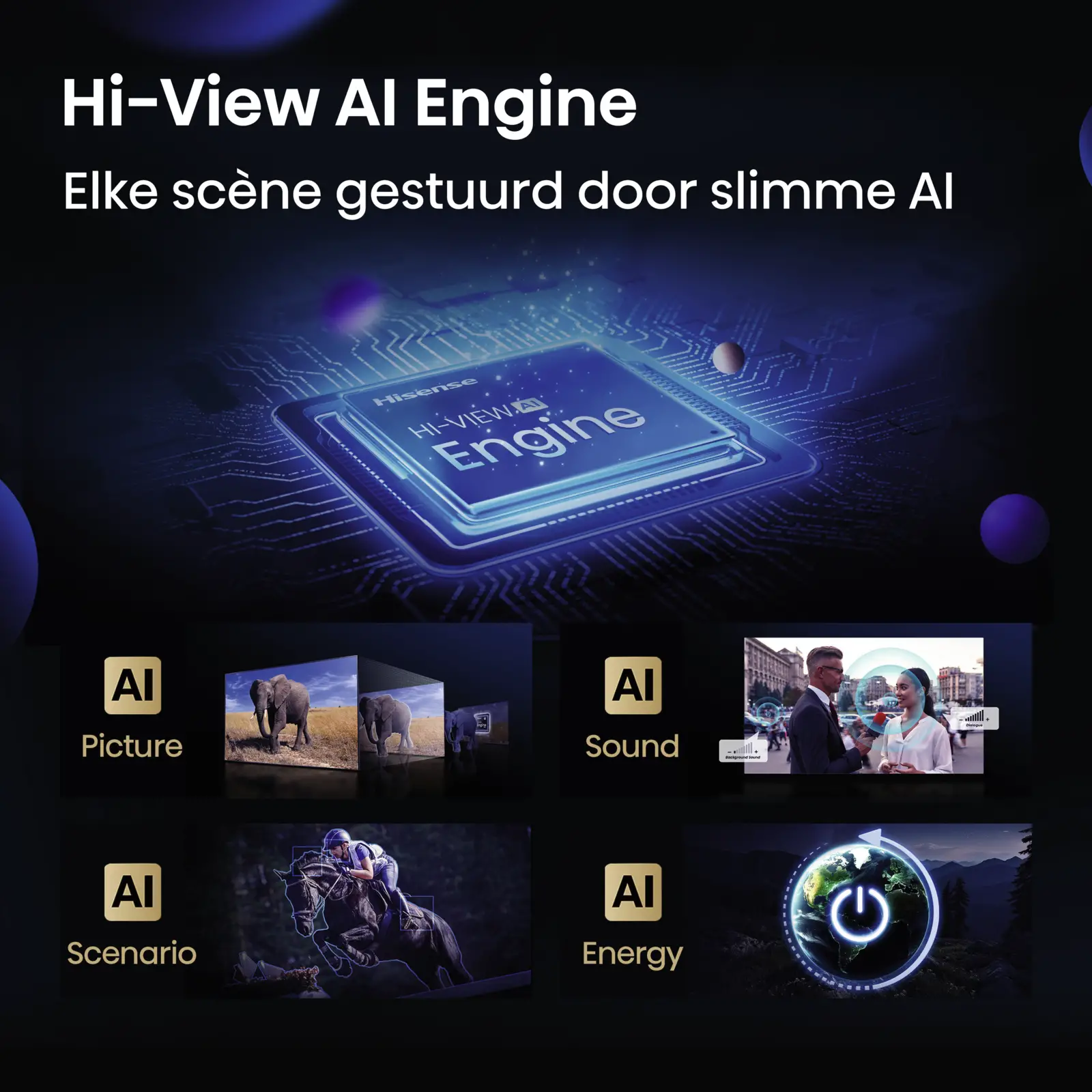 Hisense 55E8Q Mini LED 4K Smart TV
