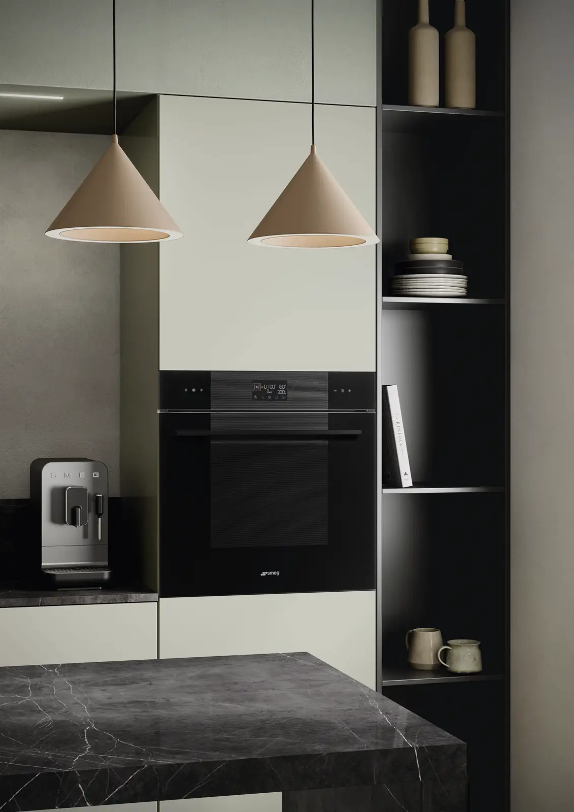 SMEG SO6102M2B3 Linea Esthetisch SpeedwaveXL Galileo Inbouw Oven