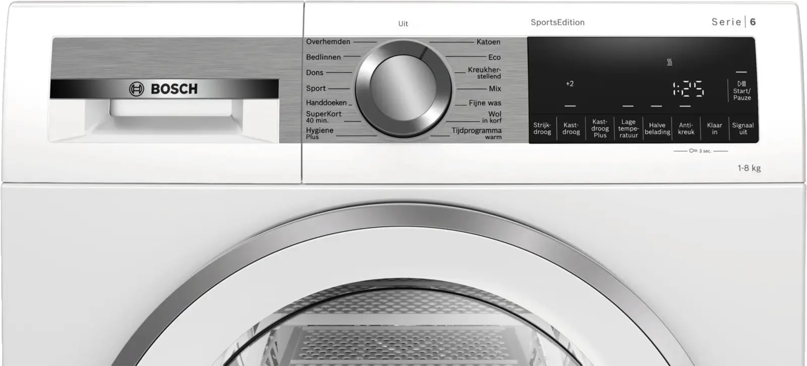 BOSCH WQG233DENL Serie 6 EXCLUSIV Warmtepompdroger