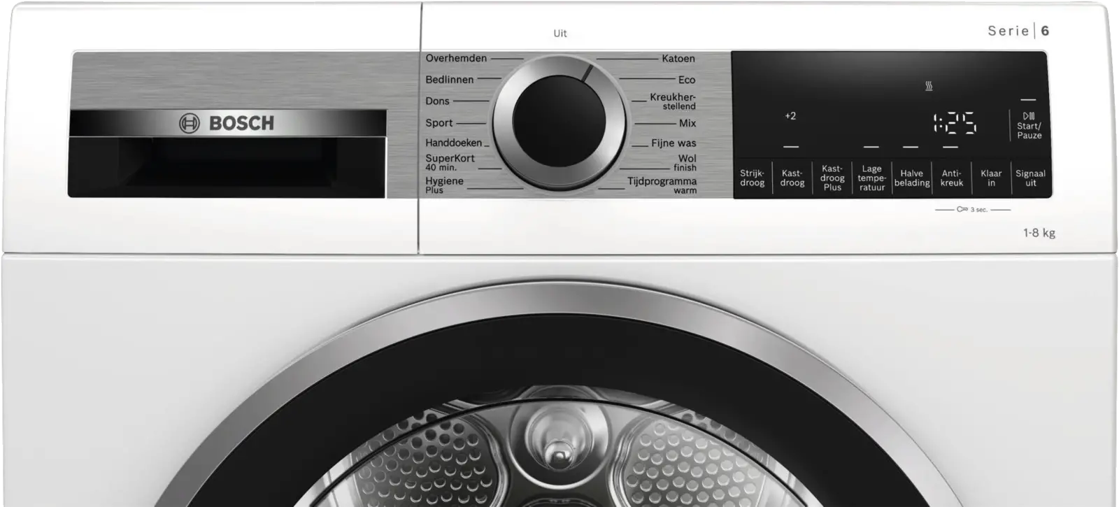 BOSCH WQG233DLNL Serie 6 Warmtepompdroger