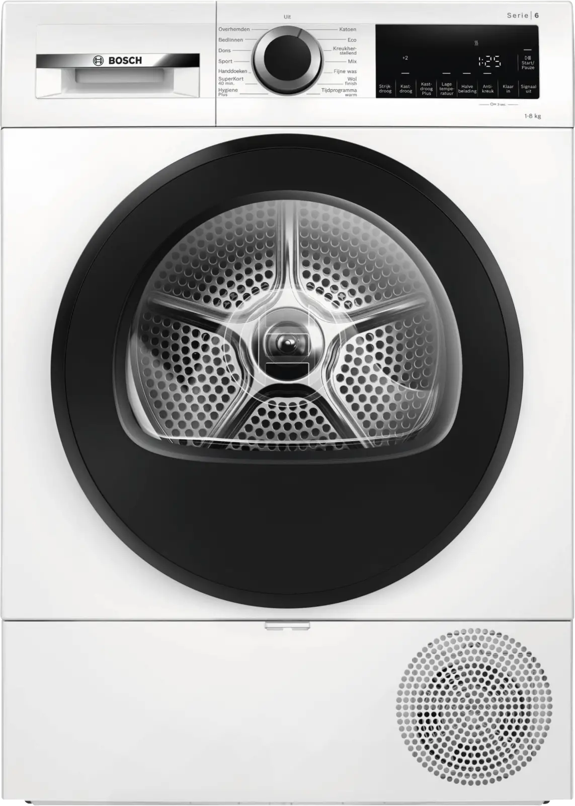 BOSCH WQG133DANL Serie 6 Warmtepompdroger