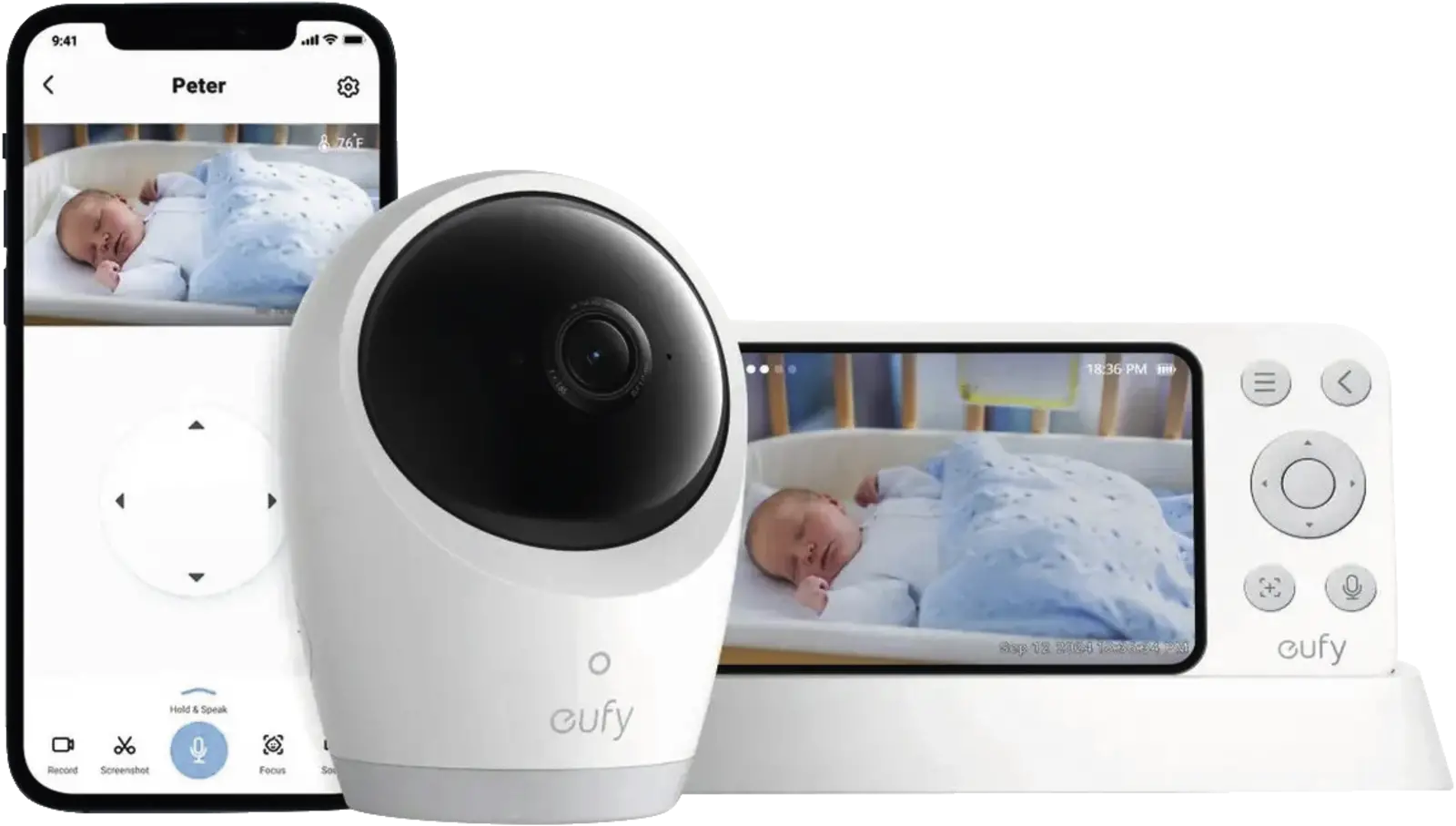 eufy Baby Monitor E21 Babyfoon