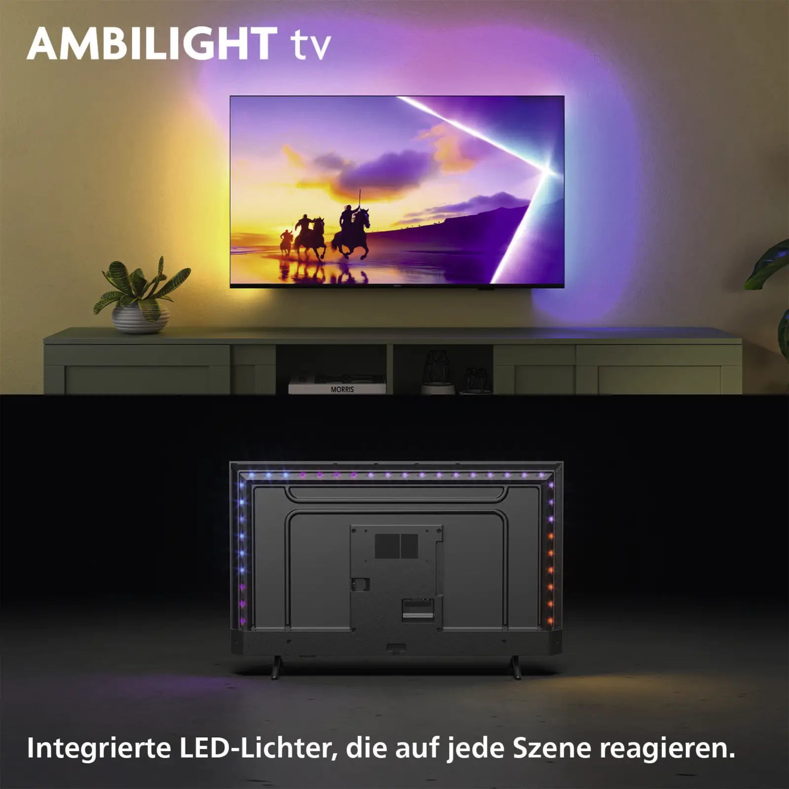 Philips 43PUS8500 4k QLED Ambilight TV (2025)