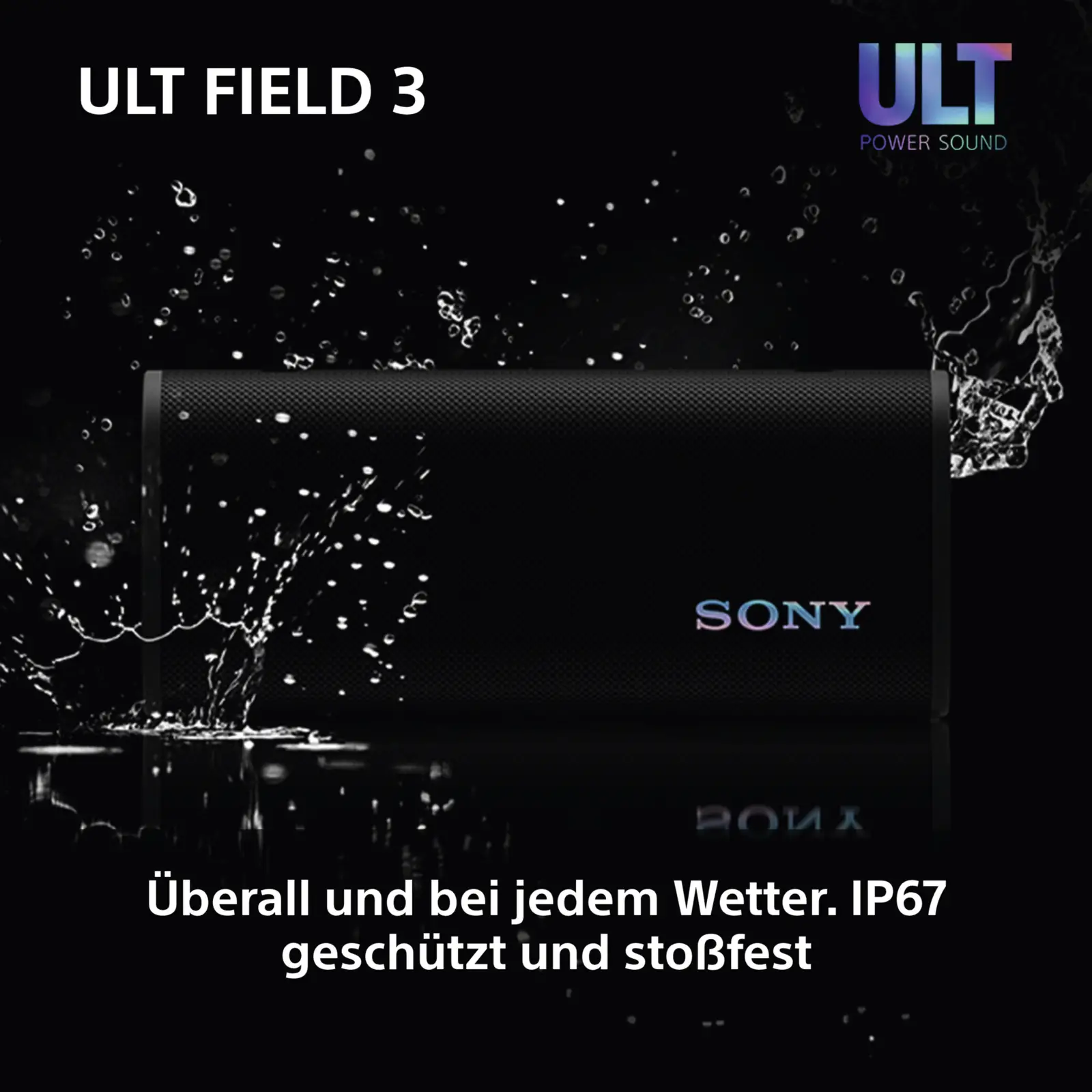 Sony ULT Field 30 Zwart 