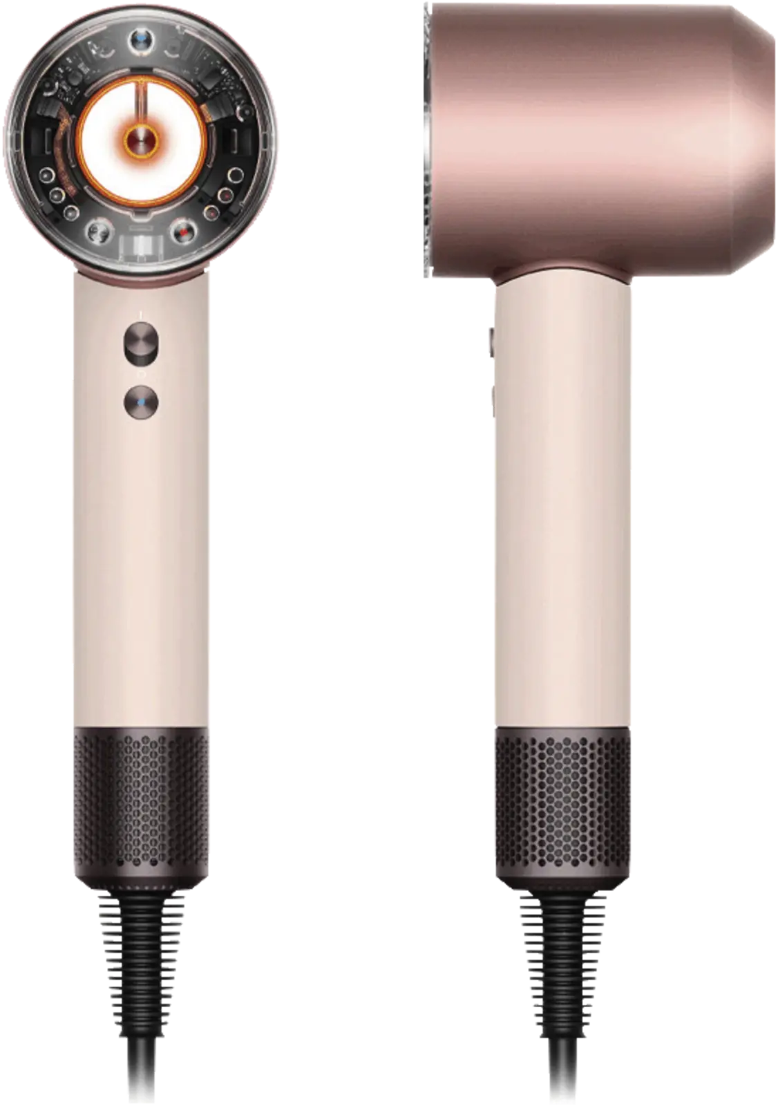Dyson Supersonic Nural Straight & Wavy Föhn - Haardroger - Ceramic Pink / Rose Gold