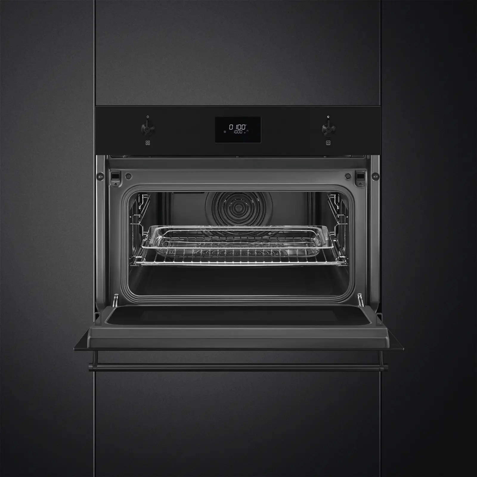 SMEG SO4301M1N Classici Esthetisch Inbouw Combimagnetron