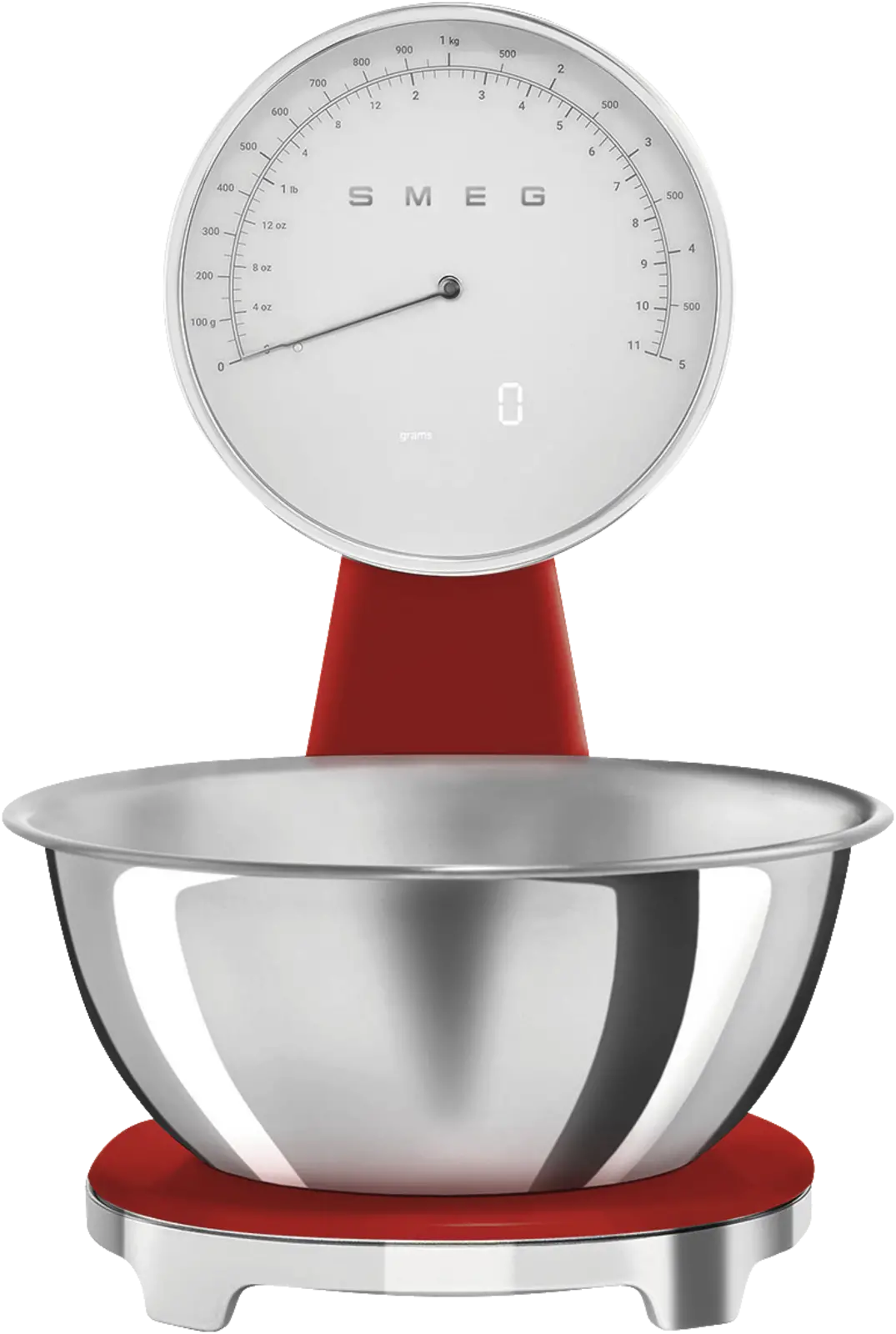 SMEG KSF01RDWW Keukenweegschaal