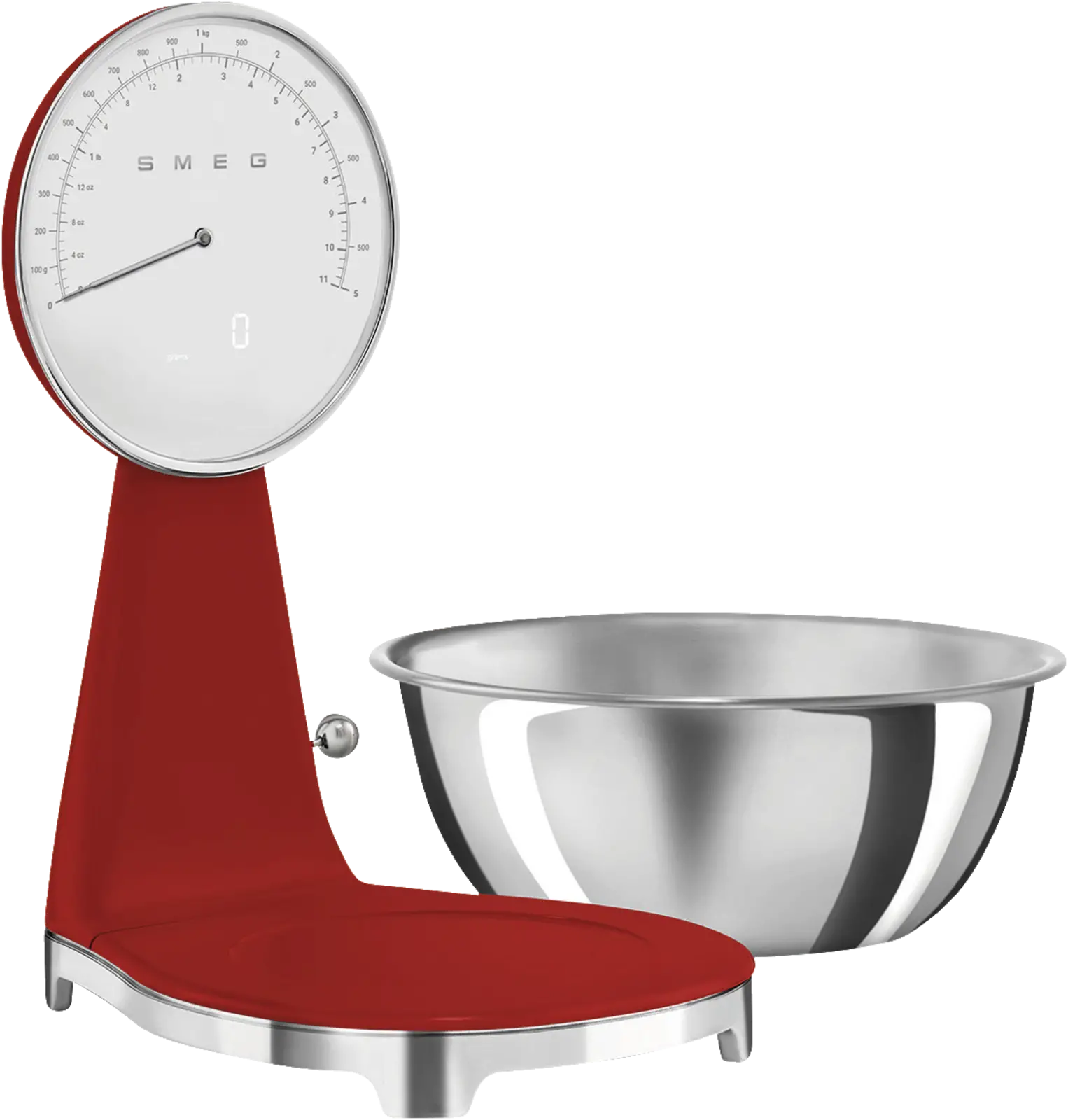 SMEG KSF01RDWW Keukenweegschaal