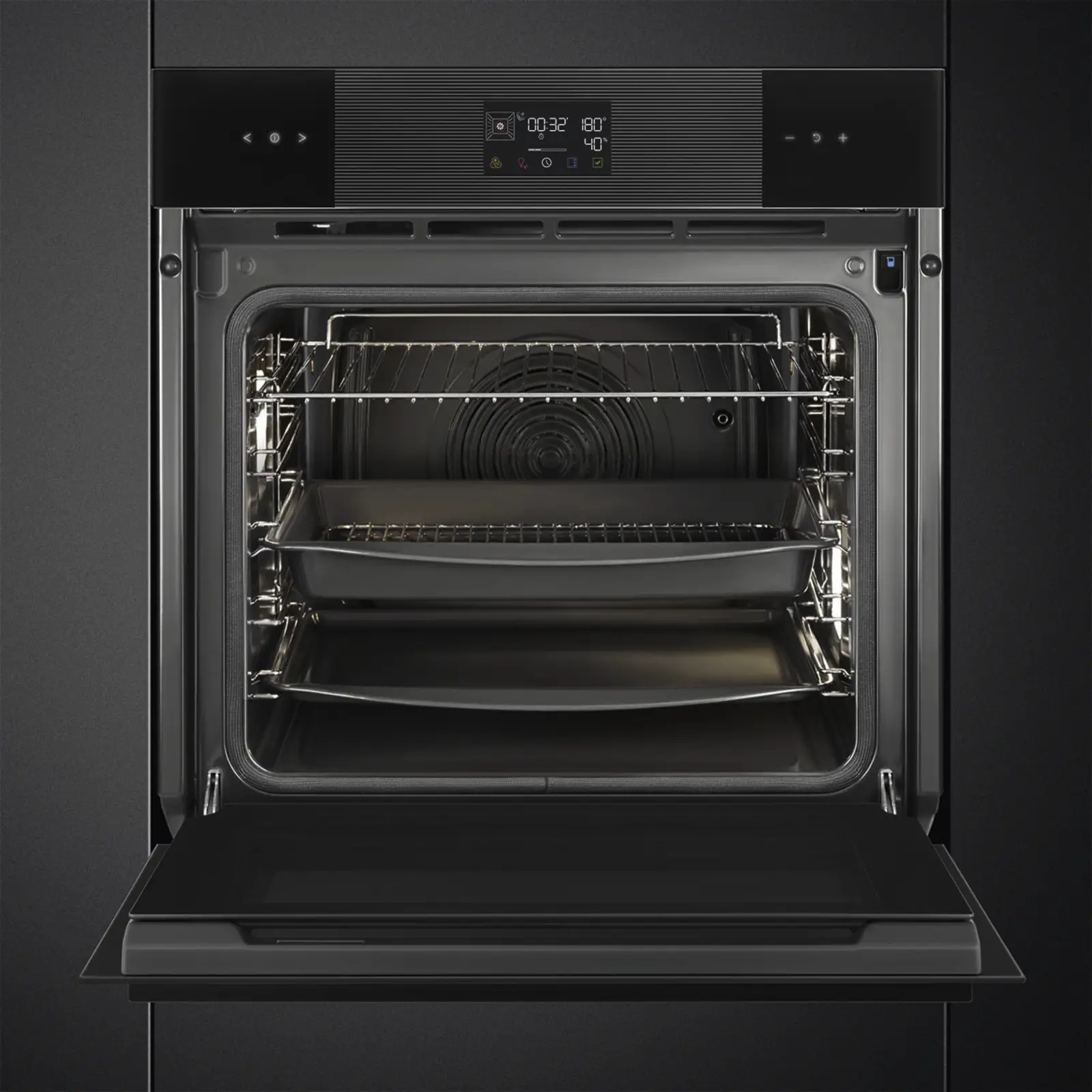 SMEG SOP6102S2PB3 Pyro Steam Galileo Inbouw Oven