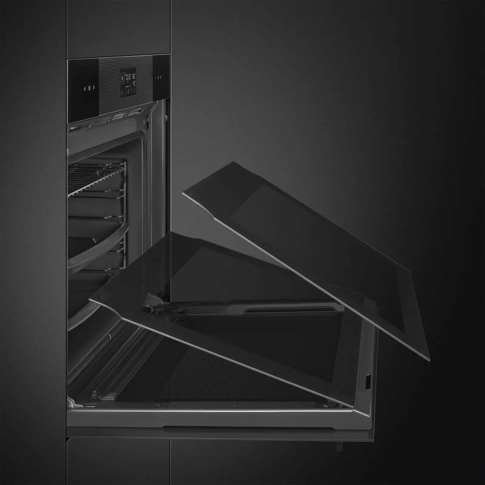 SMEG SOP6102S2PB3 Pyro Steam Galileo Inbouw Oven