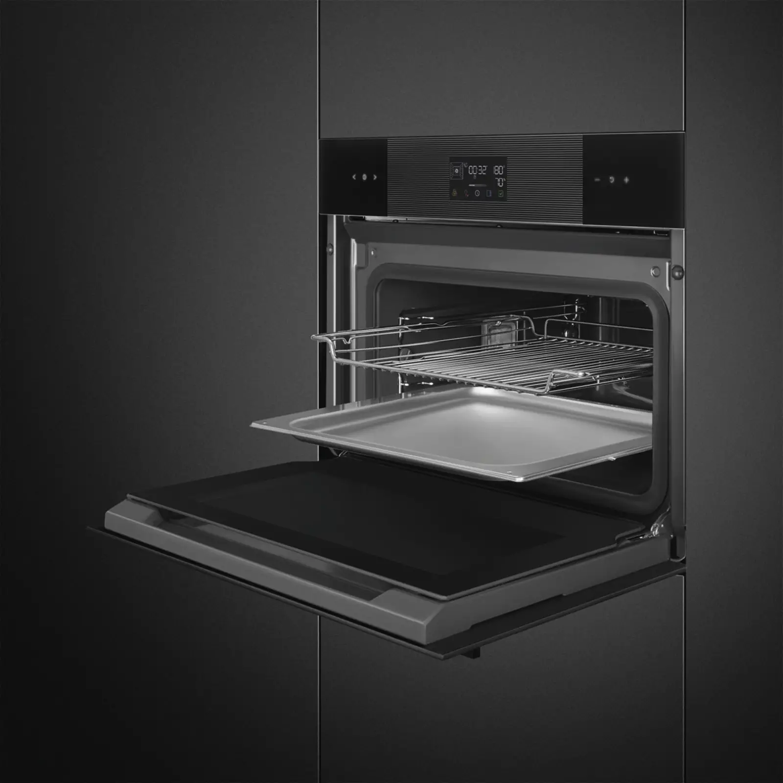 SMEG SO4102S3B3 Linea Esthetisch Steam100 Galileo Inbouw Oven