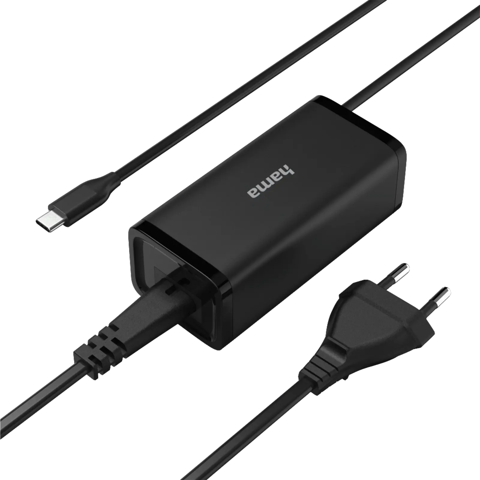Universele USB-C-notebook-netadapter, GaN, Power Delivery