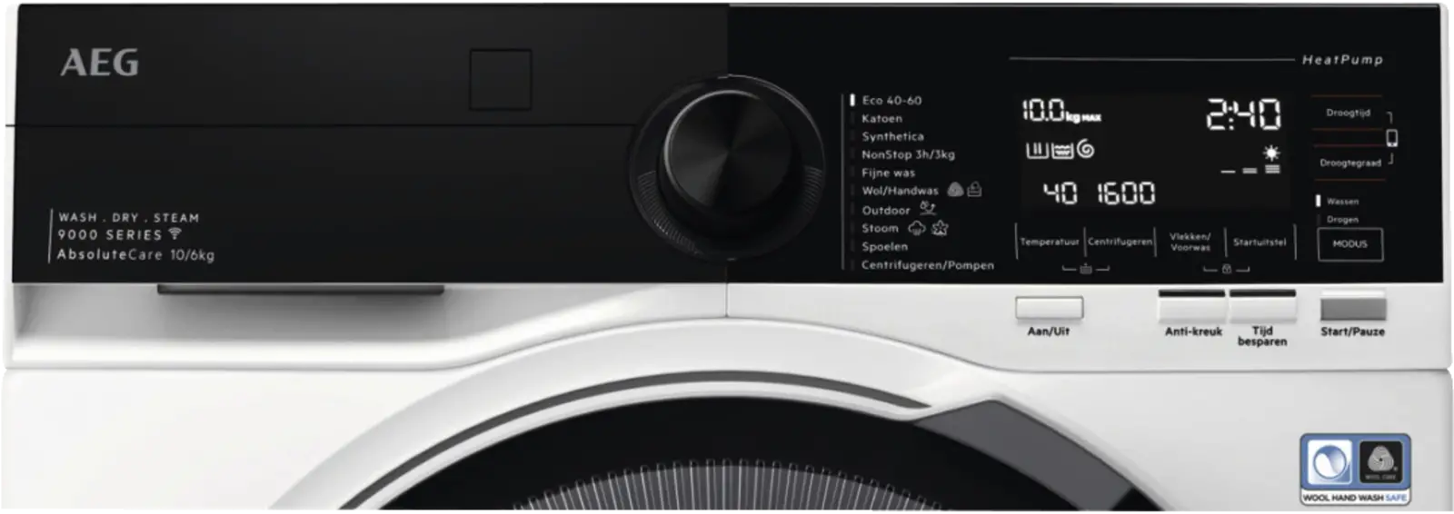 AEG LWR9706C8 9000 AbsoluteCare Was-droogcombinatie