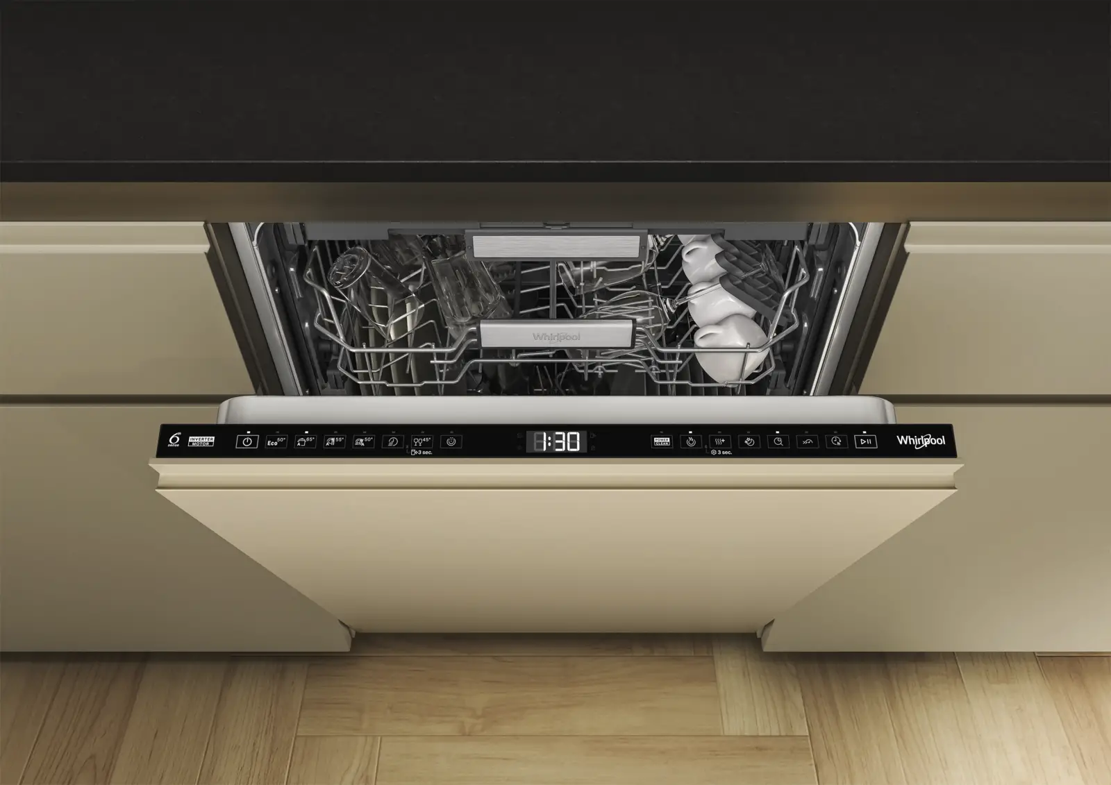 Whirlpool WH7IA15AM3LS0 Inbouw Vaatwasser