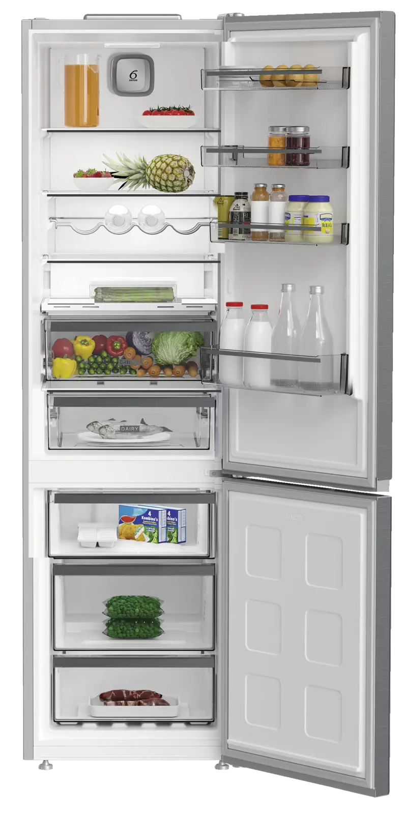 Whirlpool WHK 26403 XP6E1 Koel-vriescombinatie
