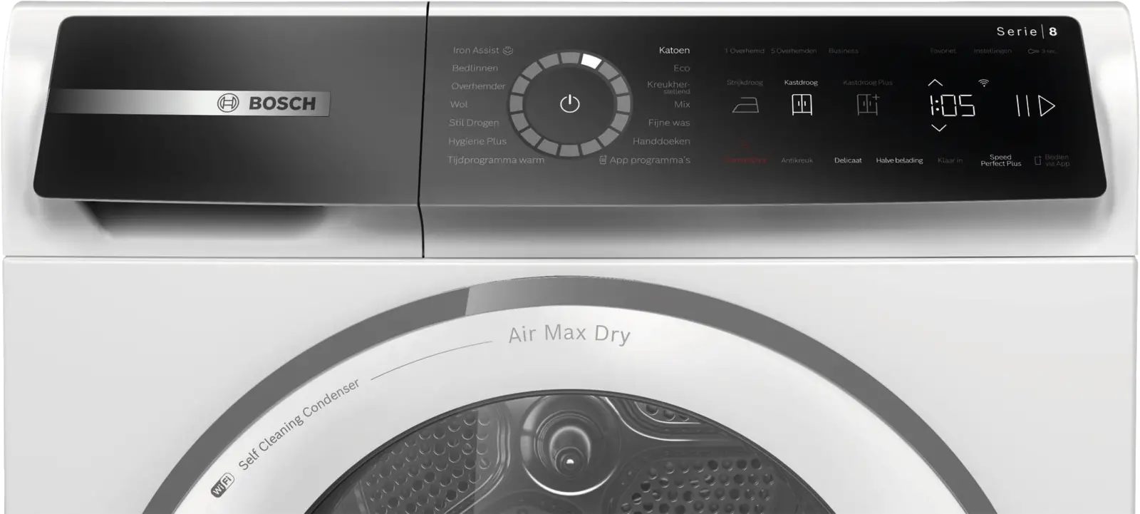 BOSCH WRB247C9NL Serie 8 EXCLUSIV Warmtepompdroger