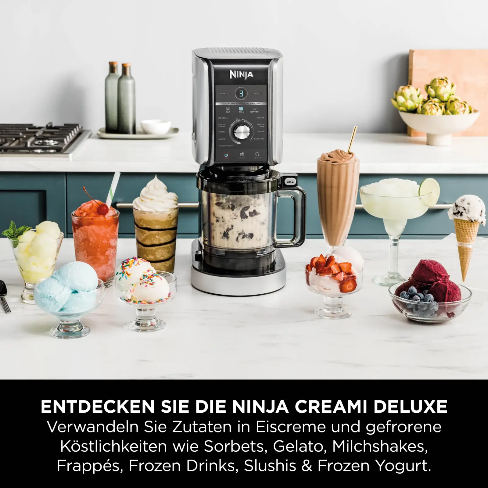 Ninja NC502EU CREAMi Deluxe 10-in-1 Ijsmachine