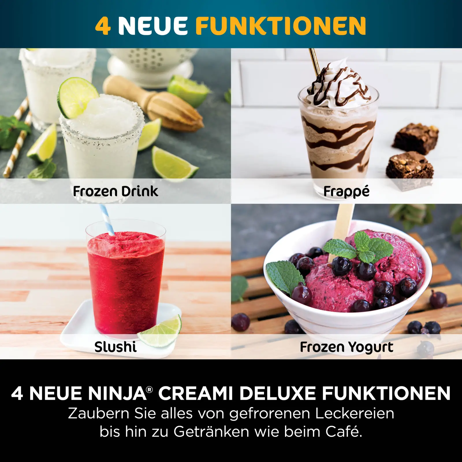 Ninja NC502EU CREAMi Deluxe 10-in-1 Ijsmachine
