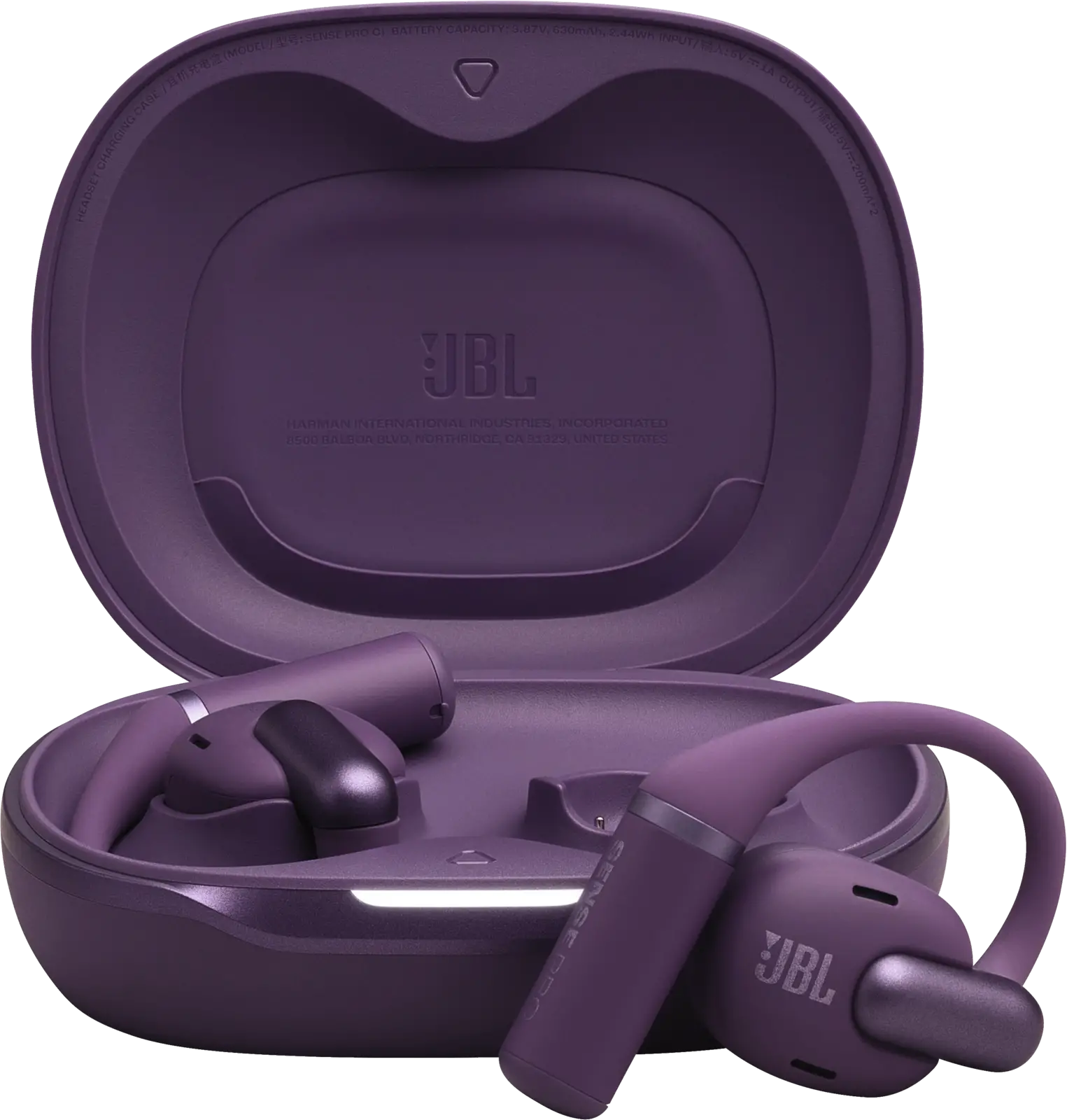 JBL Sense Pro open-ear koptelefoon Paars