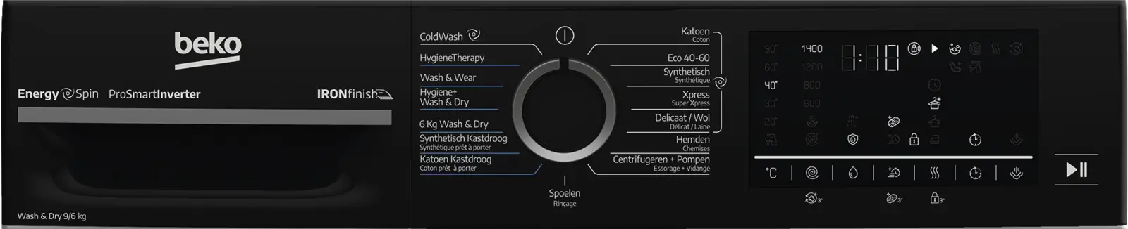 Beko BM5DFT4941B Was-droogcombinatie