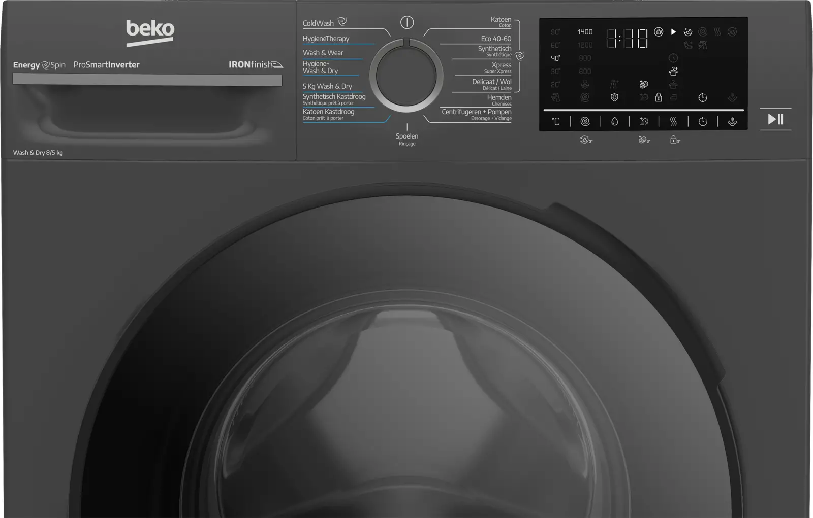 Beko BM5DFT4841A Was-droogcombinatie