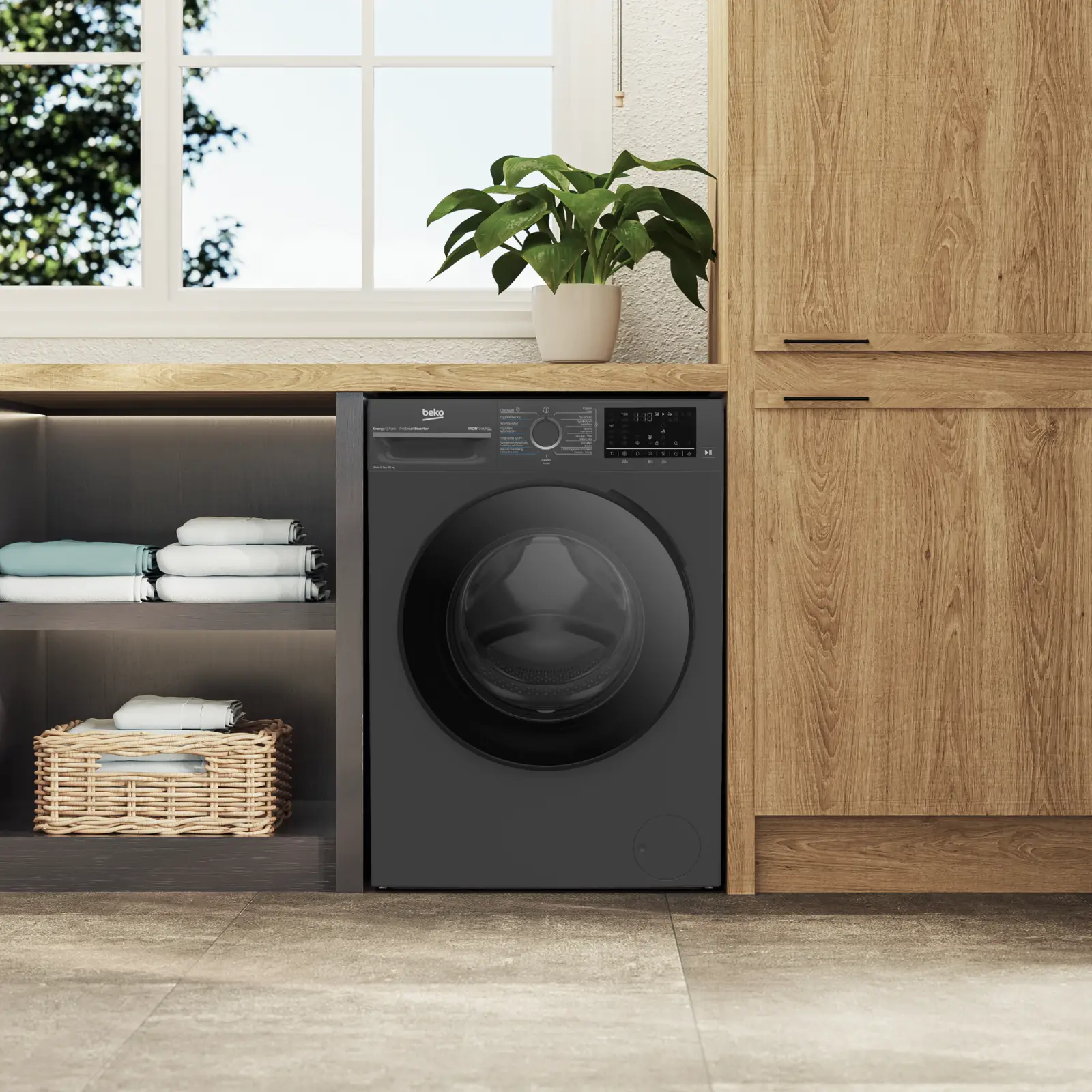 Beko BM5DFT4841A Was-droogcombinatie