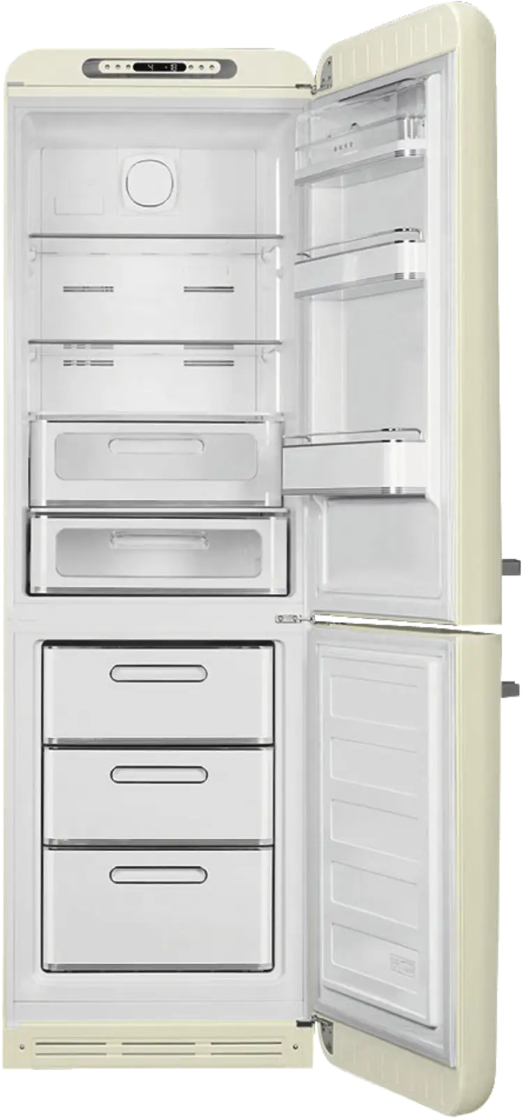 SMEG FAB32RCR6 Koelkast 50's Style - Creme
