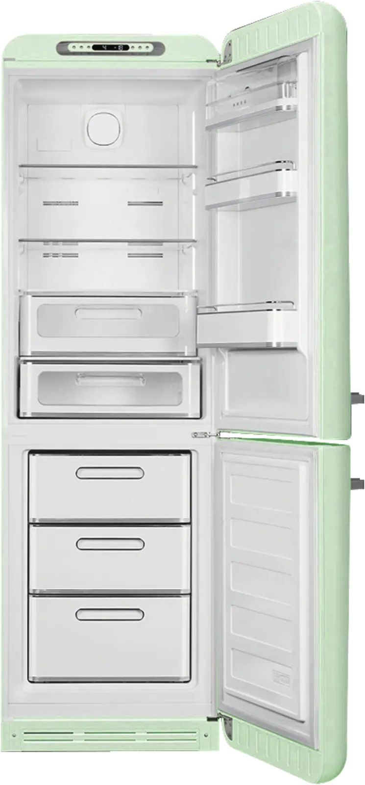 SMEG FAB32RPG6 Koelkast 50's Style - Watergroen