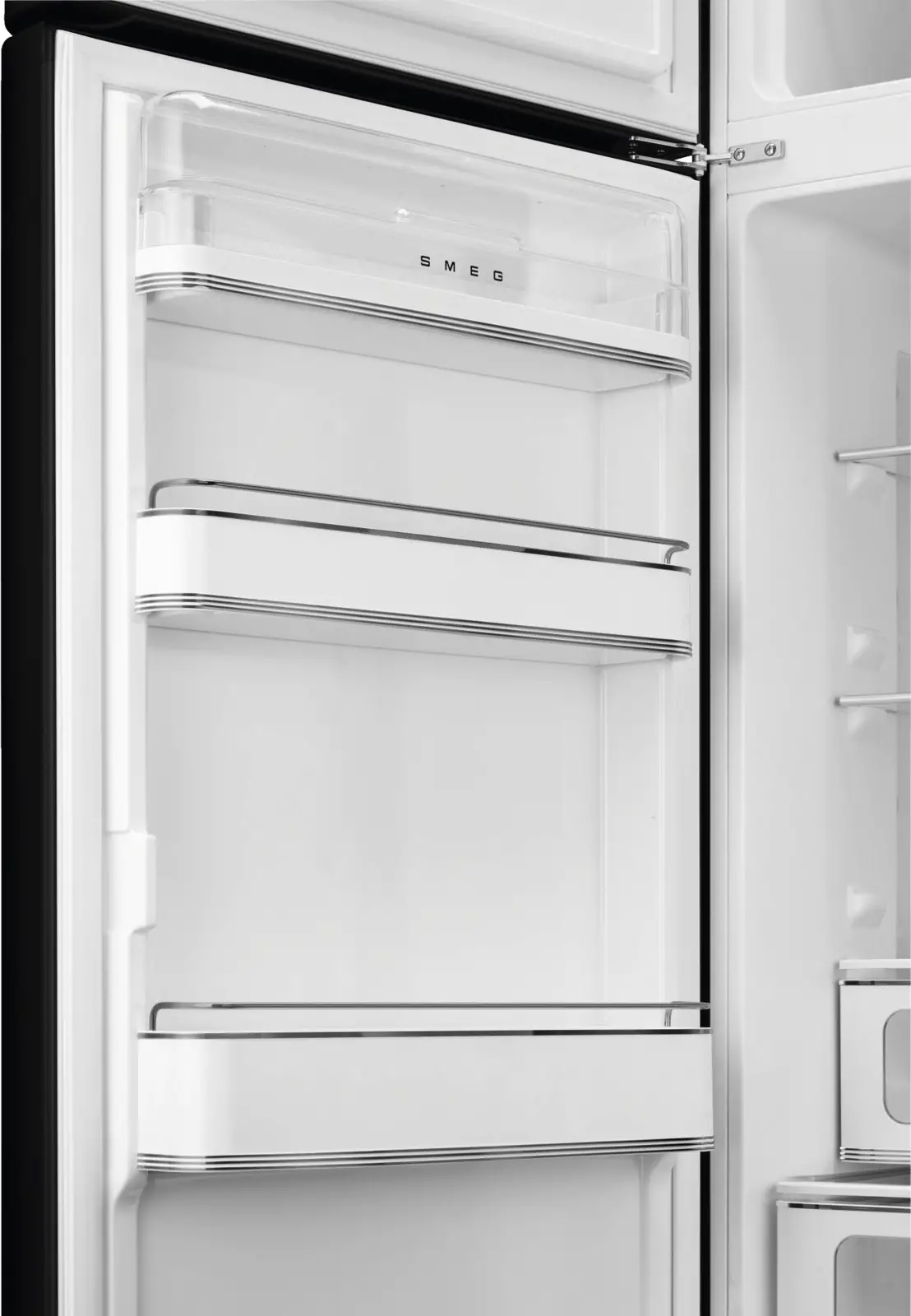 SMEG FAB30LBL6 Koel-vriescombinatie 50's Style - Zwart
