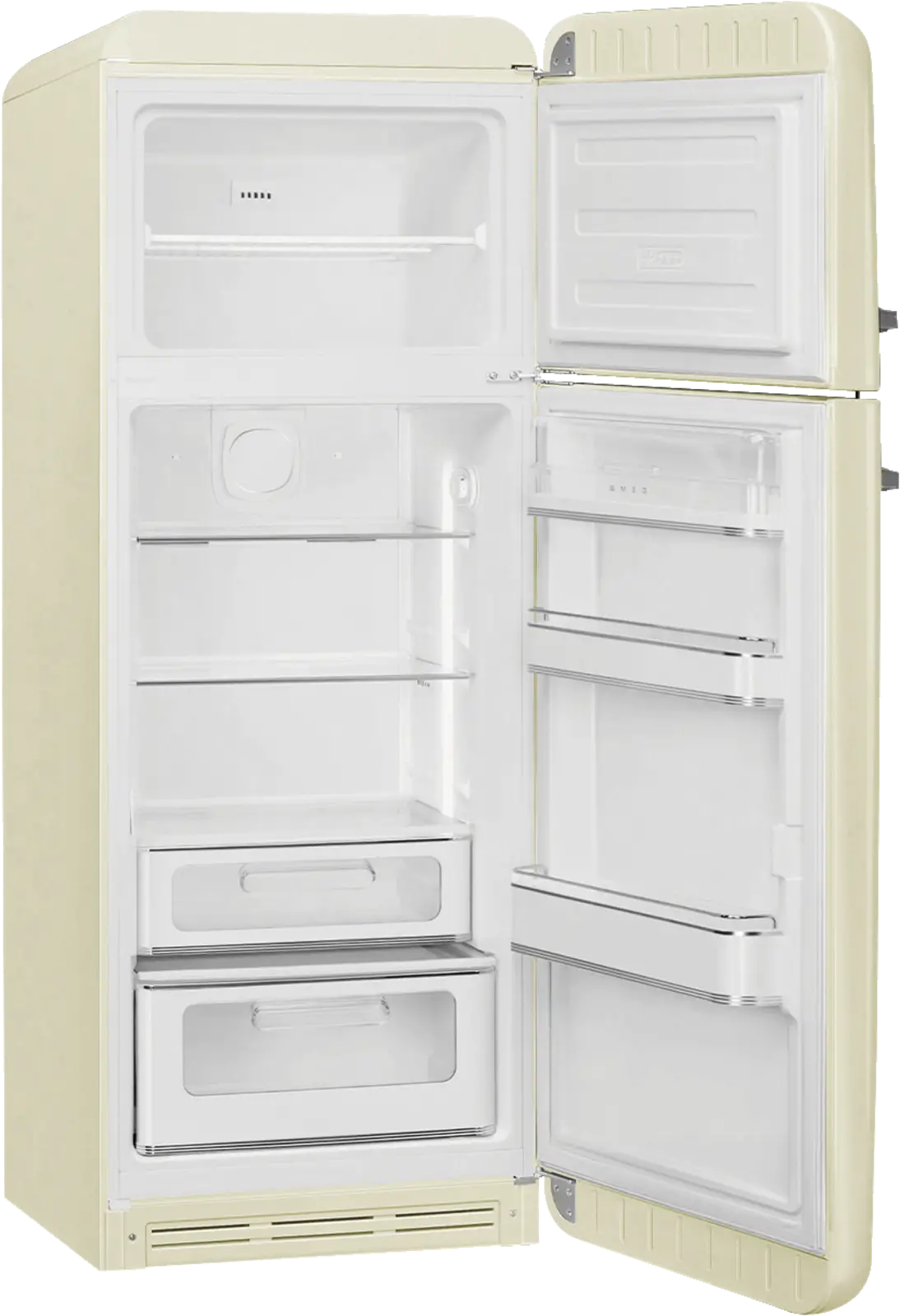 SMEG FAB30RCR6 Koel-vriescombinatie 50's Style - Creme