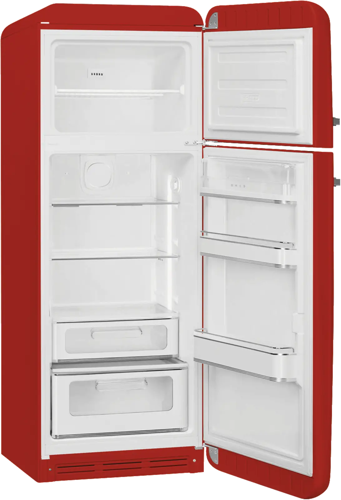 SMEG FAB30RRD6 Koel-vriescombinatie 50's Style - Rood
