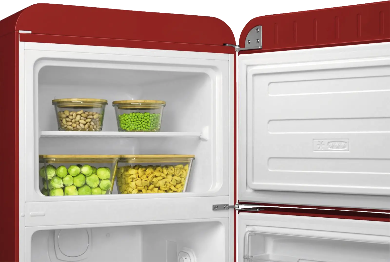 SMEG FAB30RRD6 Koel-vriescombinatie 50's Style - Rood