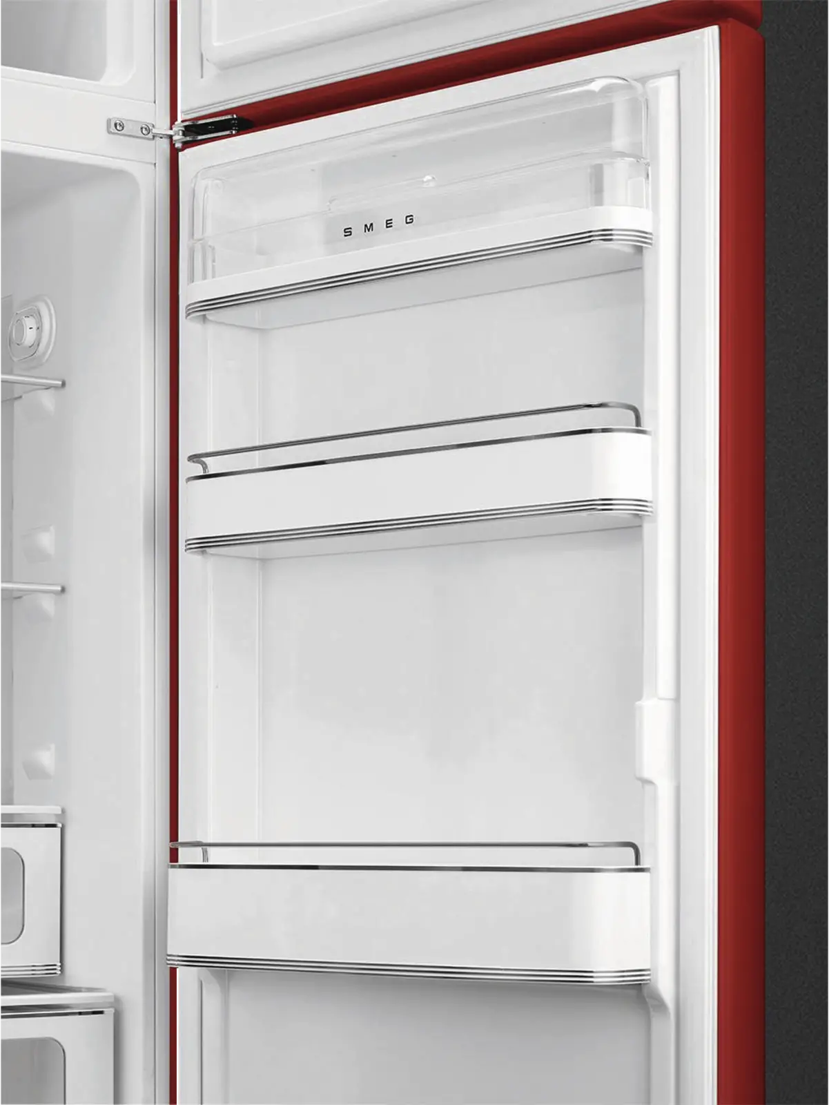 SMEG FAB30RRD6 Koel-vriescombinatie 50's Style - Rood