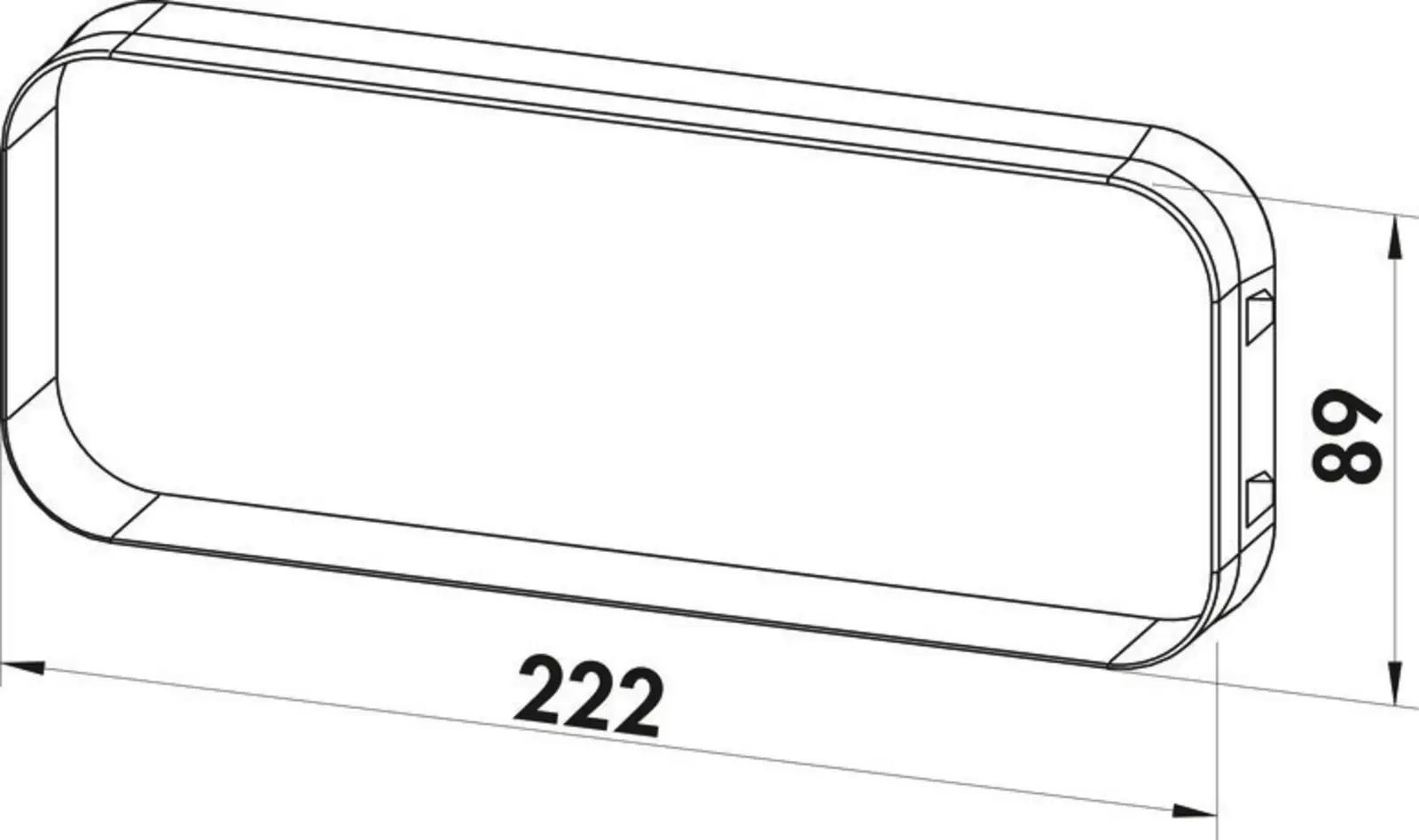 ATAG HD3002 Accessoire voor Afzuigkap