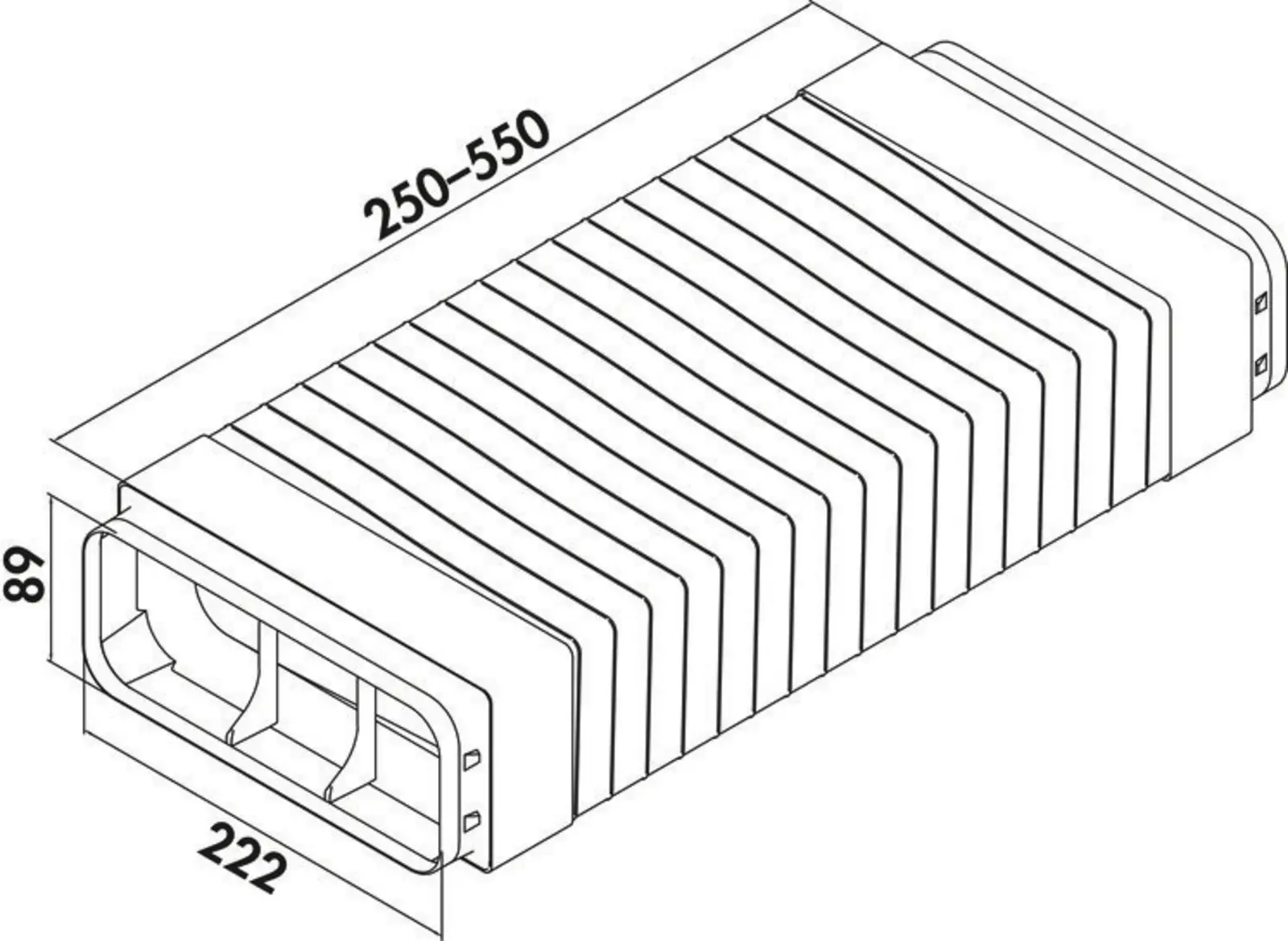 ATAG HD1006 Accessoire voor Afzuigkap