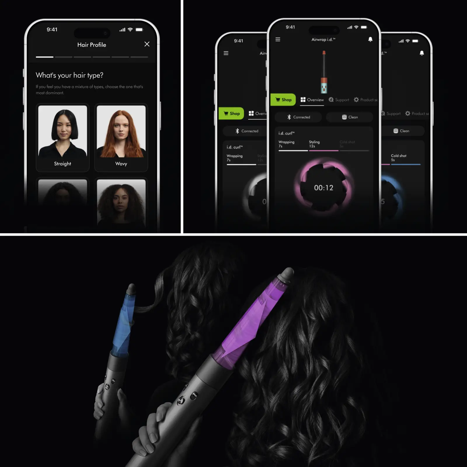 Dyson Airwrap ID Curly + Coily Ceramic Pink