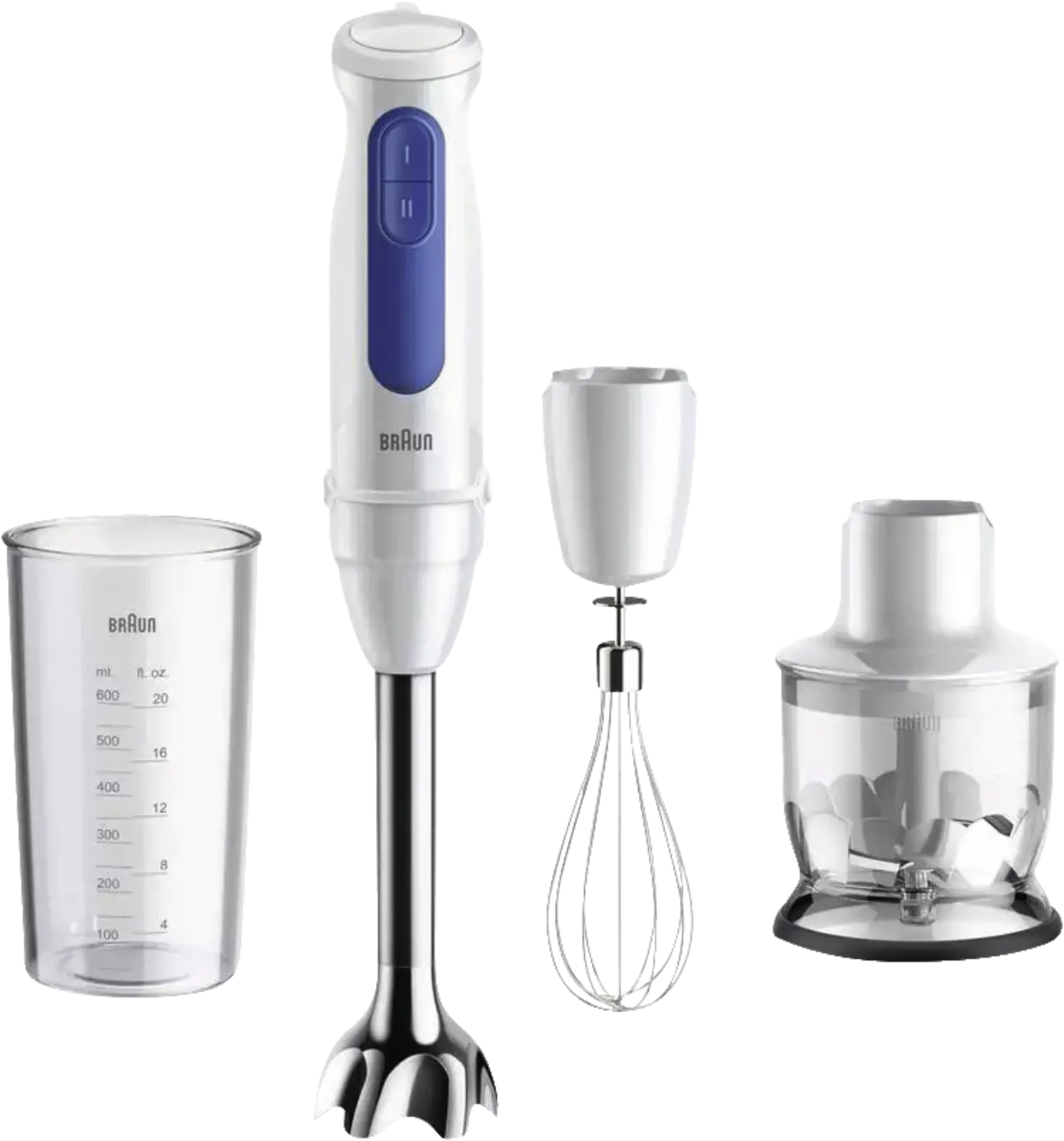 Braun MQ 30202M WH Multiquick 3 Staafmixer