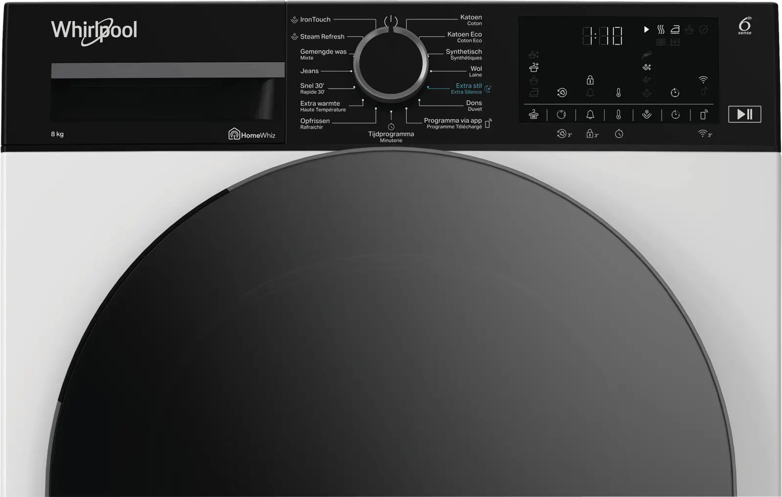 Whirlpool C WD 86M WBS BE Warmtepompdroger