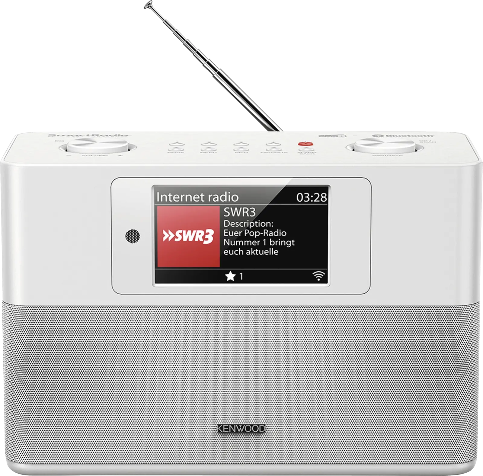 Kenwood CR-ST200S-W Smart Radio Wit