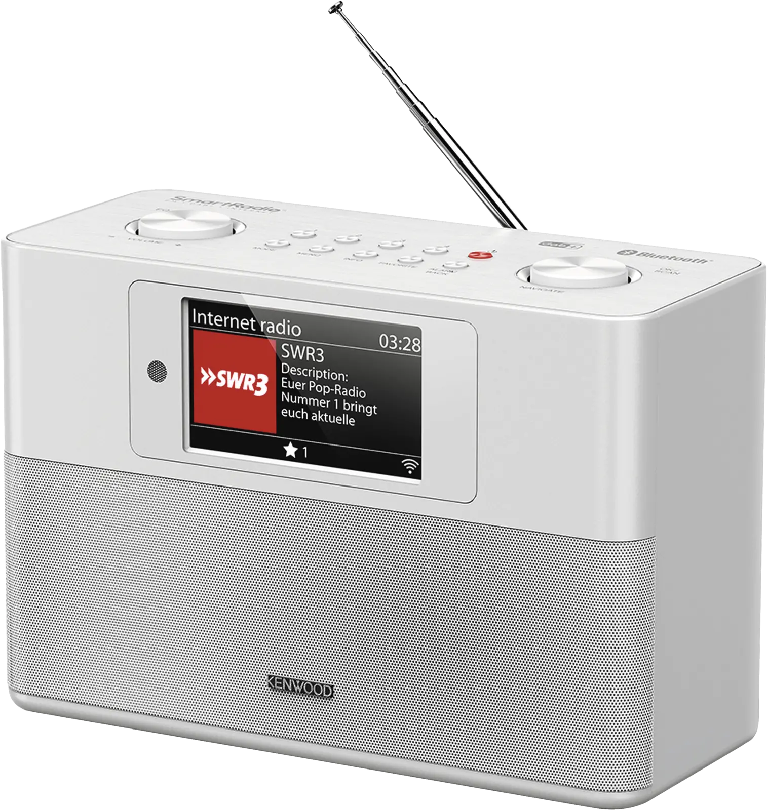Kenwood CR-ST200S-W Smart Radio Wit