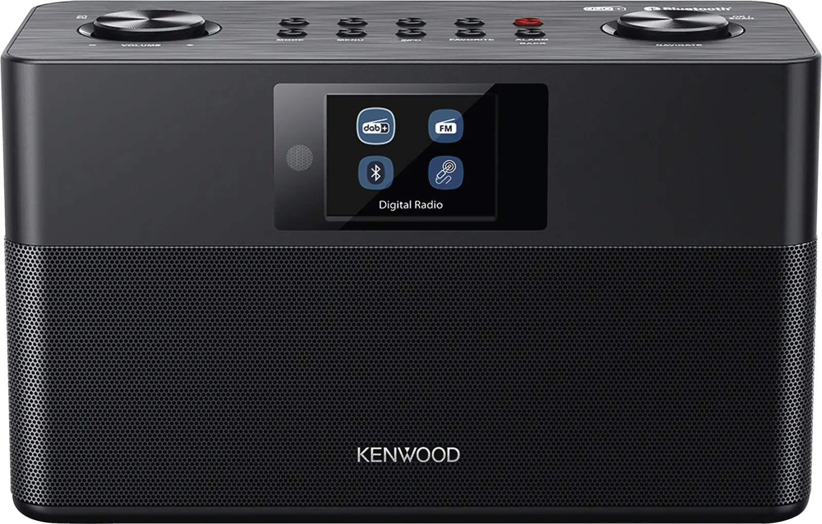 Kenwood CR-ST85DAB-B Compacte Stereo DAB+ Radio Zwart 