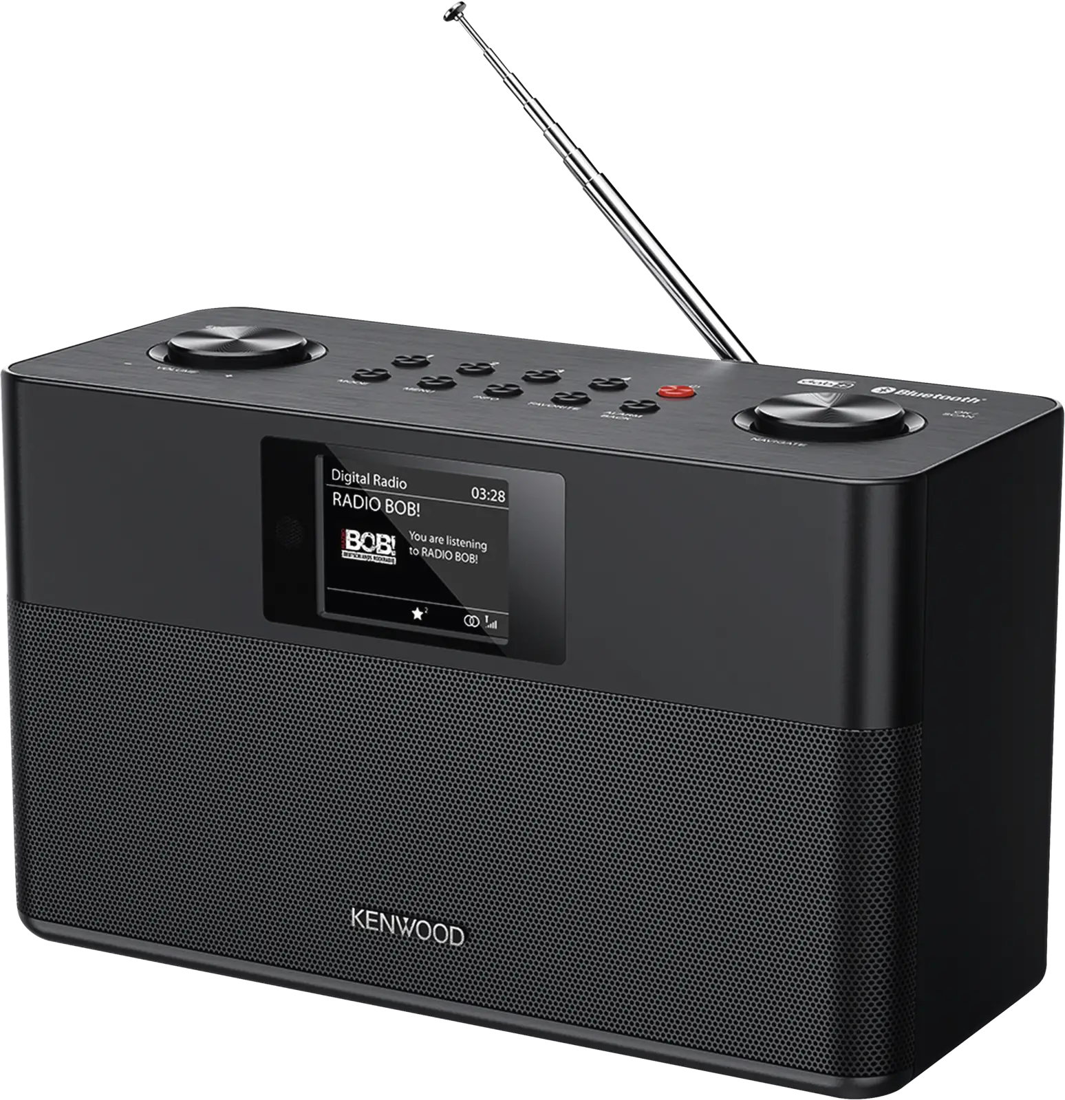 Kenwood CR-ST85DAB-B Compacte Stereo DAB+ Radio Zwart 