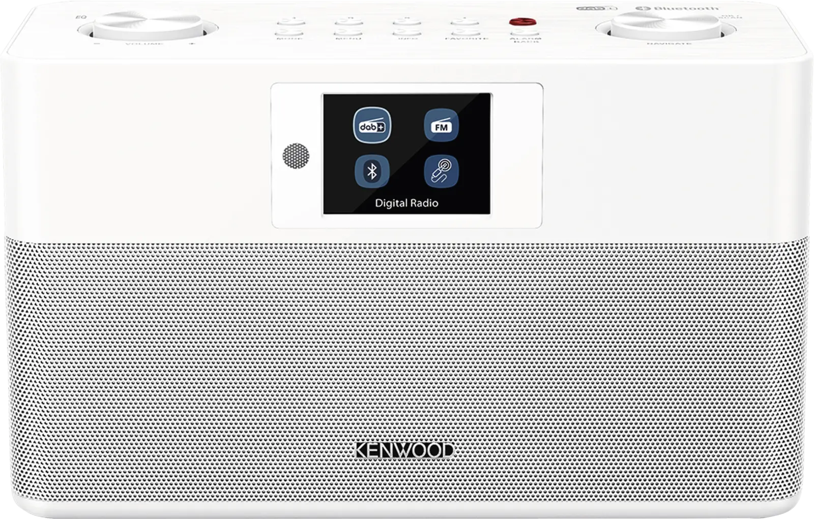 Kenwood CR-ST85DAB-W Compacte Stereo DAB+ Radio Zwart 