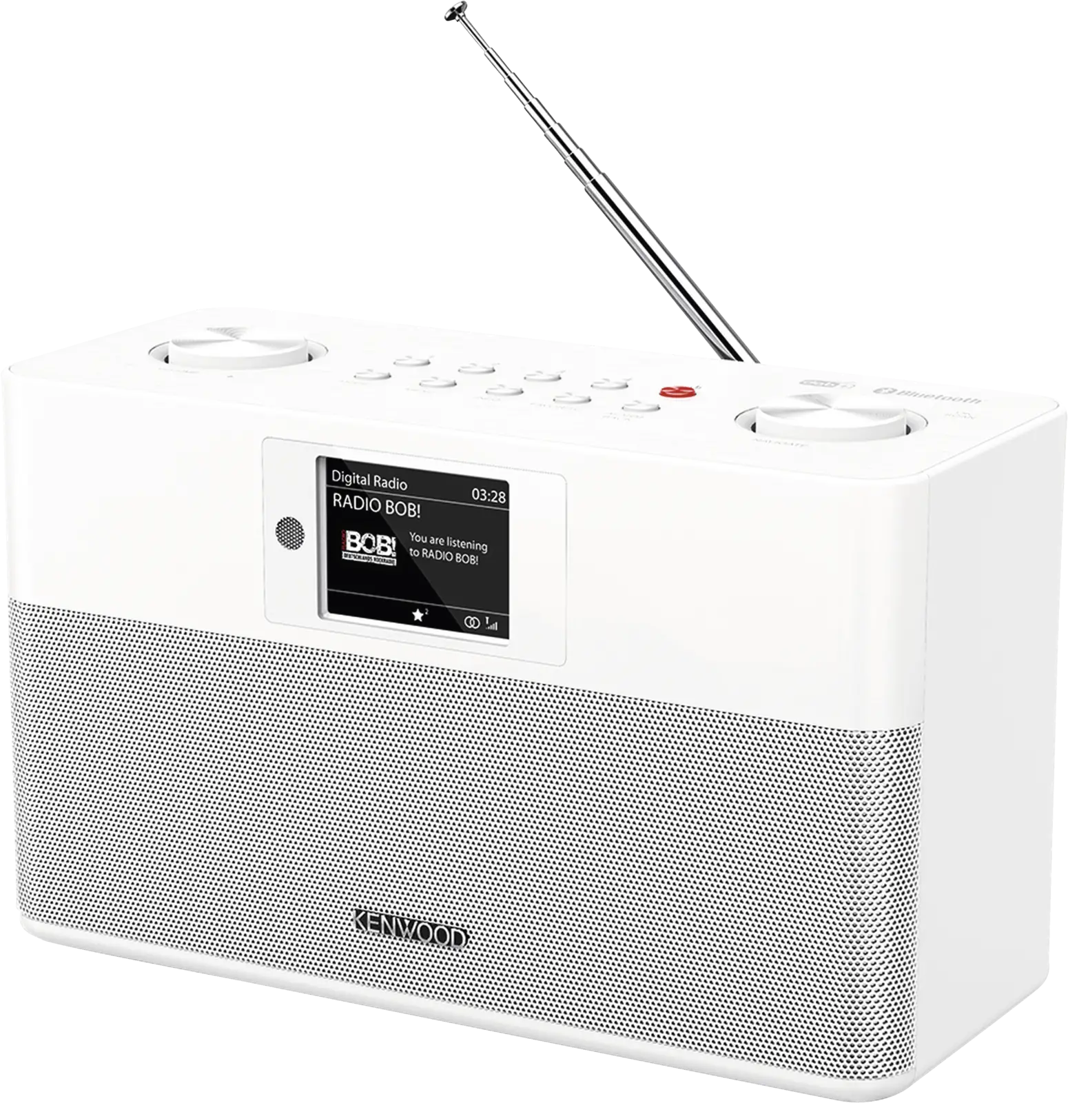 Kenwood CR-ST85DAB-W Compacte Stereo DAB+ Radio Zwart 