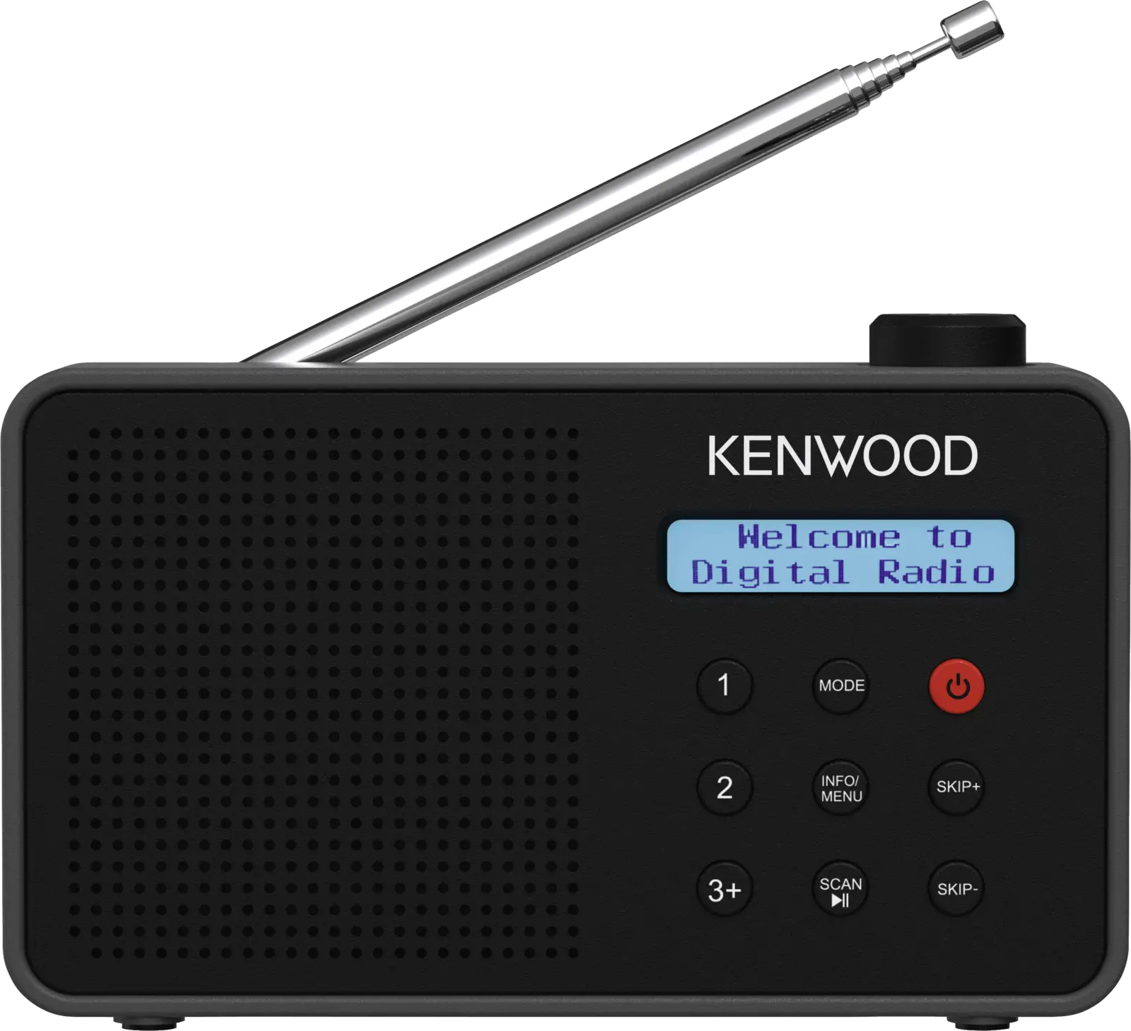 Kenwood CR-M25DAB-B DAB+ radio Zwart 
