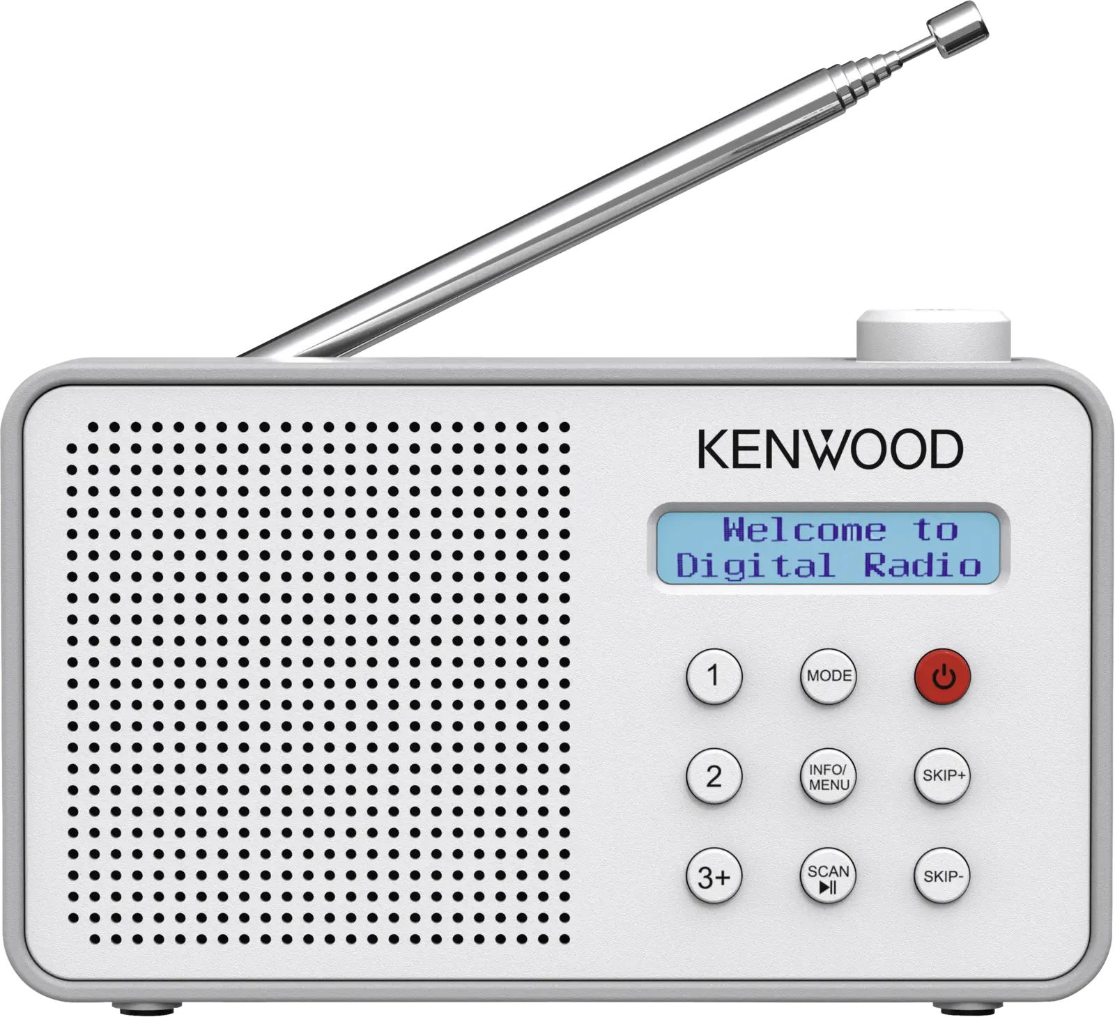 Kenwood CR-M25DAB-W DAB+ radio Wit 