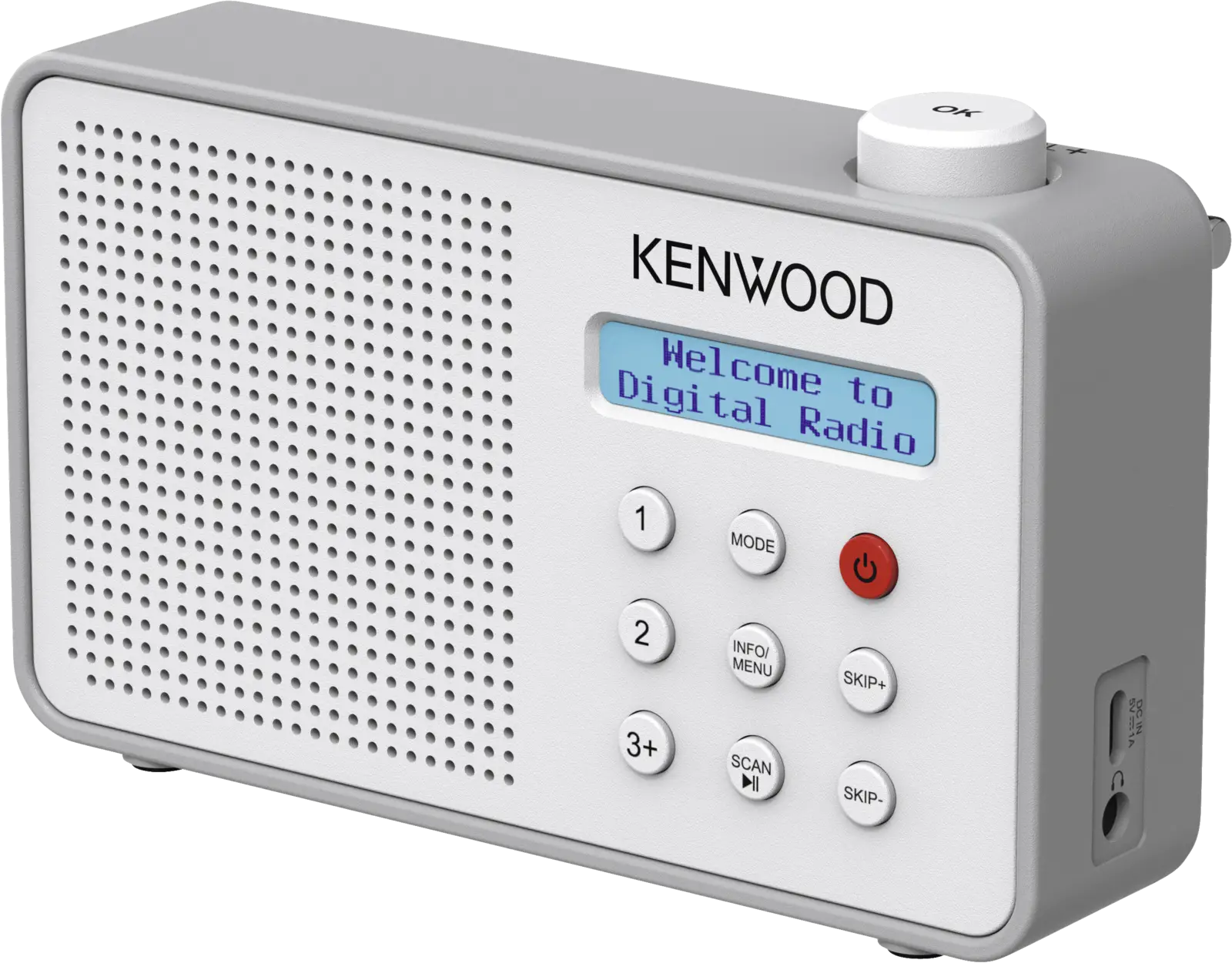 Kenwood CR-M25DAB-W DAB+ radio Wit 