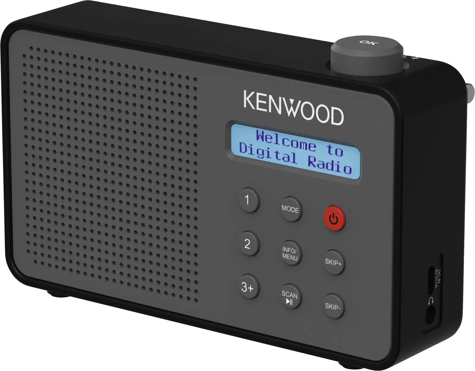 Kenwood CR-M25DAB-H DAB+ Radio Grijs