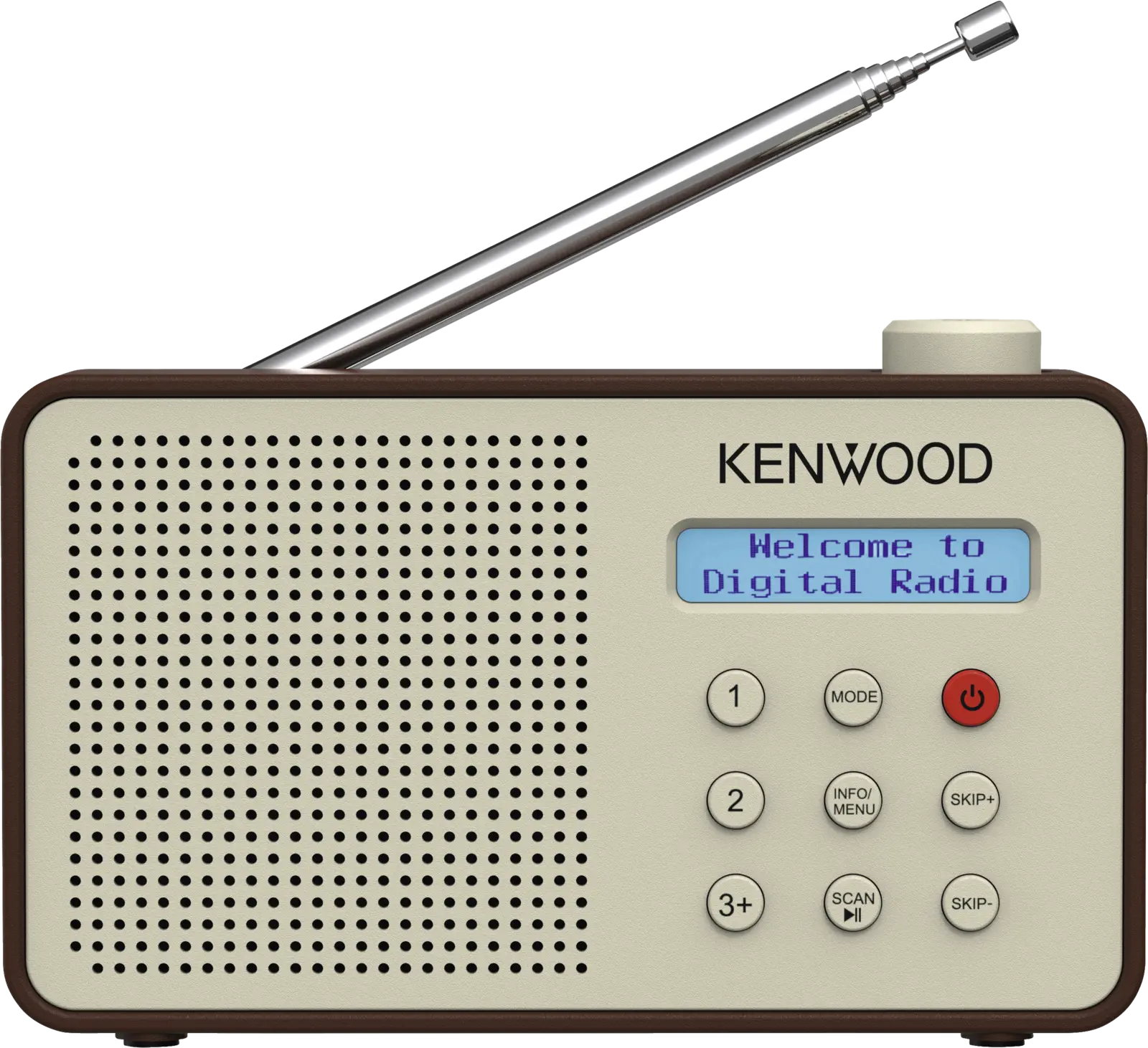 Kenwood CR-M25DAB-T DAB+ Radio Mocca