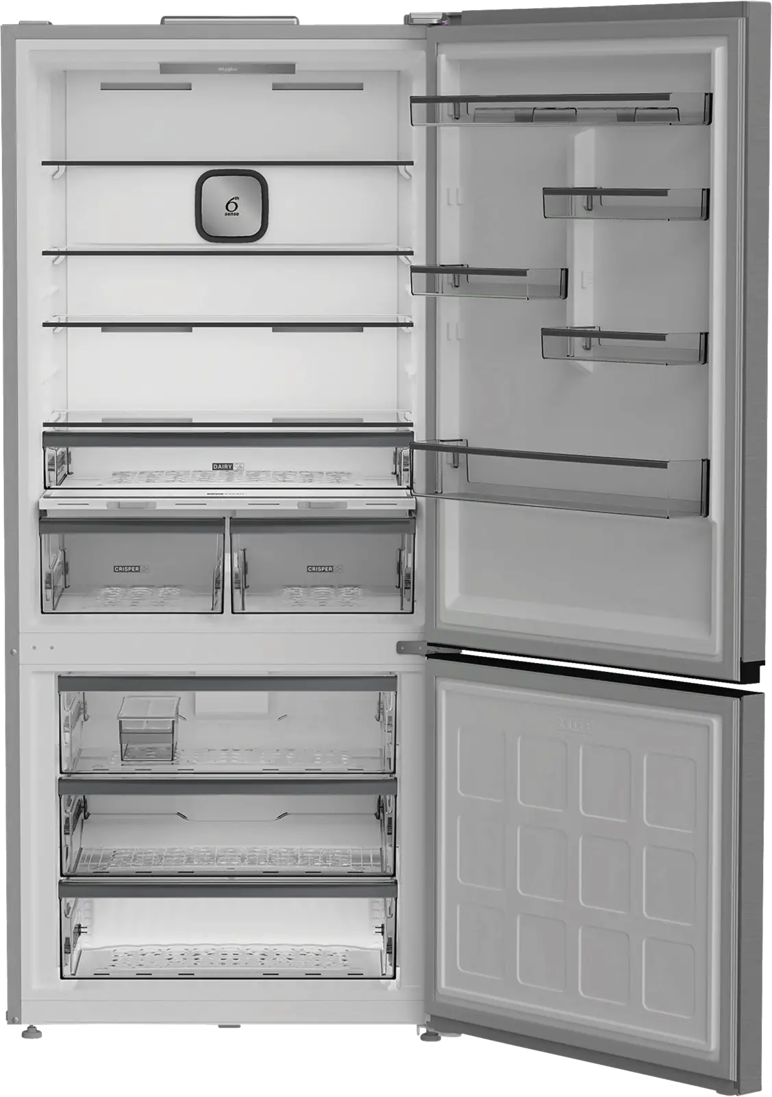 Whirlpool WHK2 6614 X6E Koel-vriescombinatie